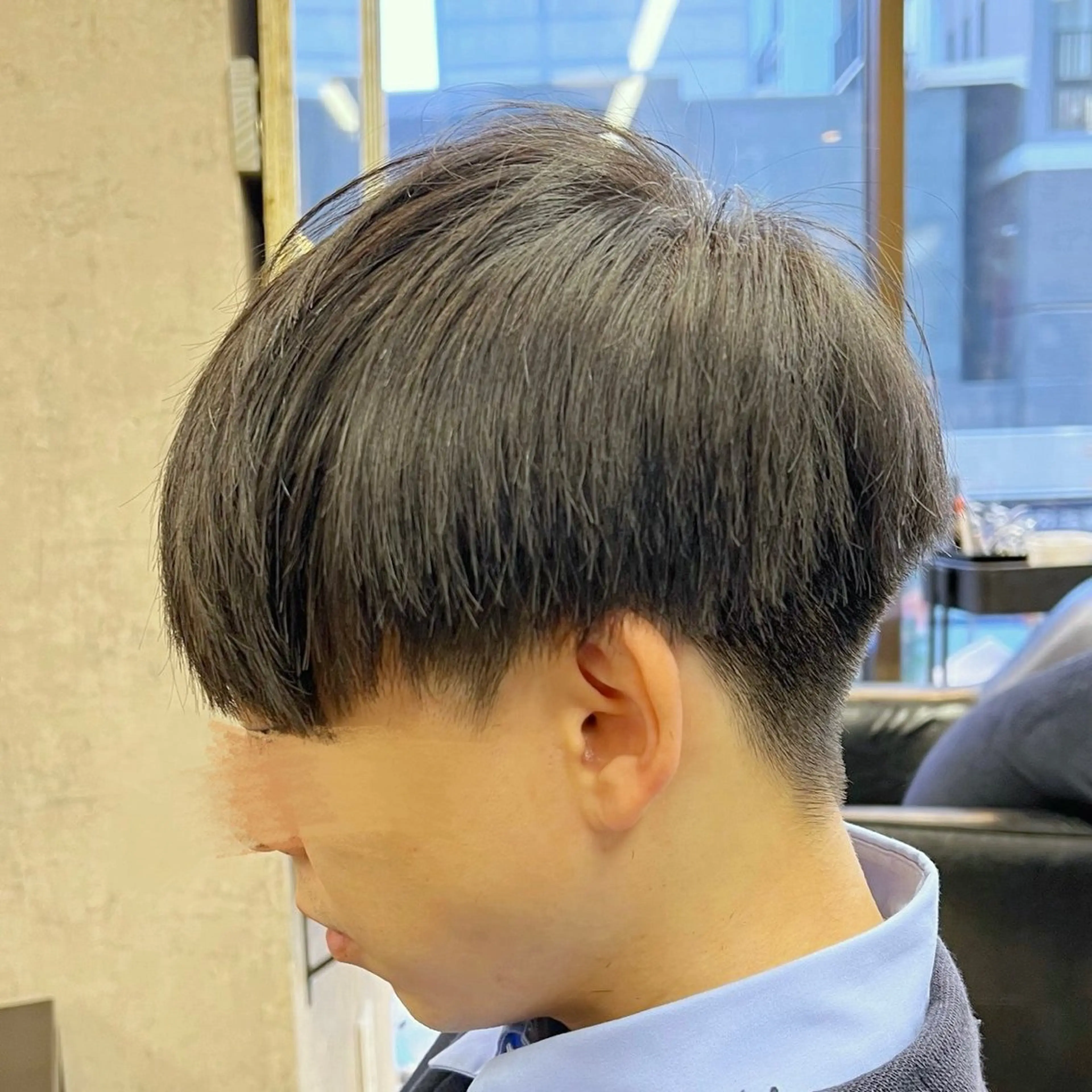 メンズ マッシュ 刈り上げ カット 高島 梨瑚のヘアスタイル