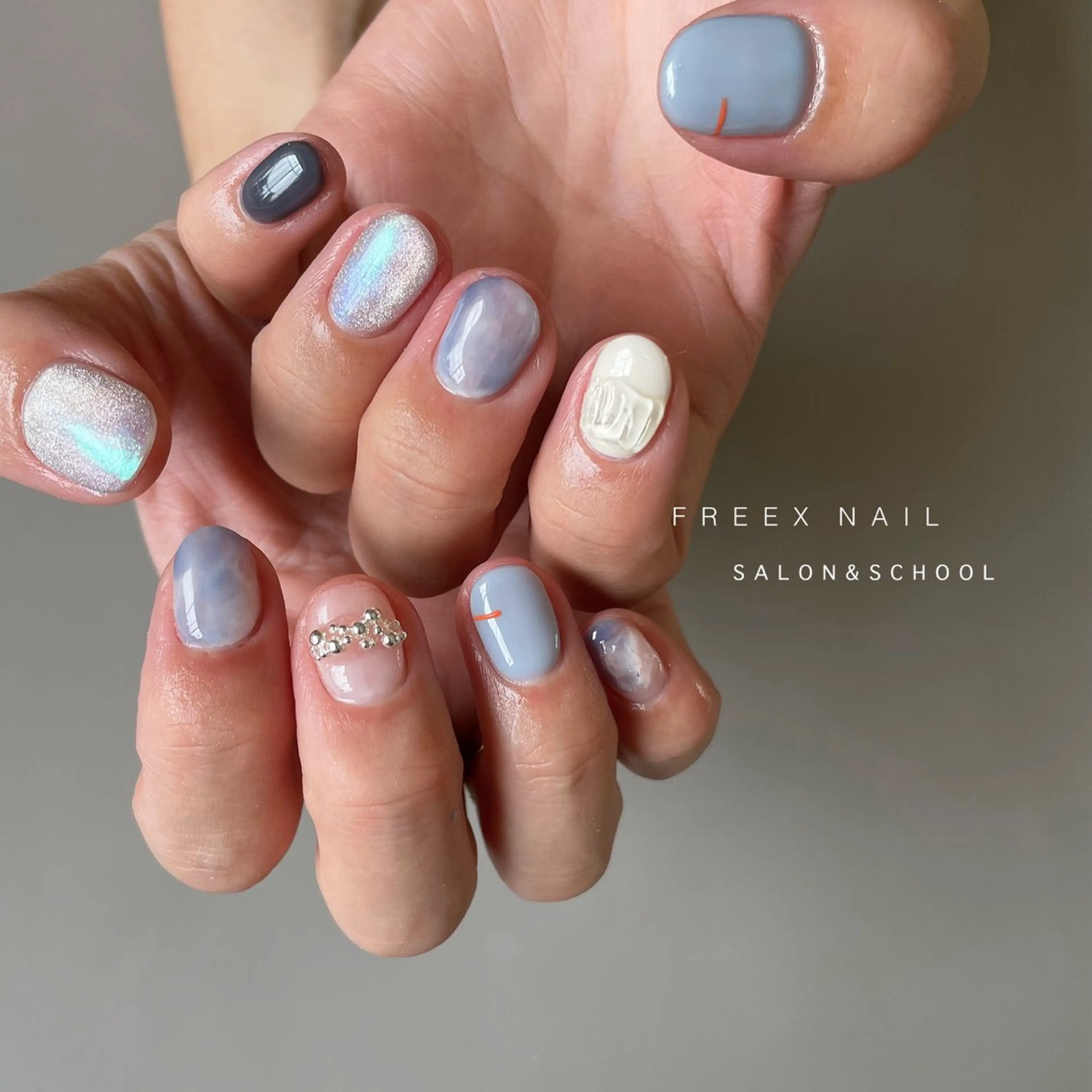 ネイル ハンドネイル フットネイル Freex nail所属・freex nail /ニュアンス/個性派のネイルデザイン