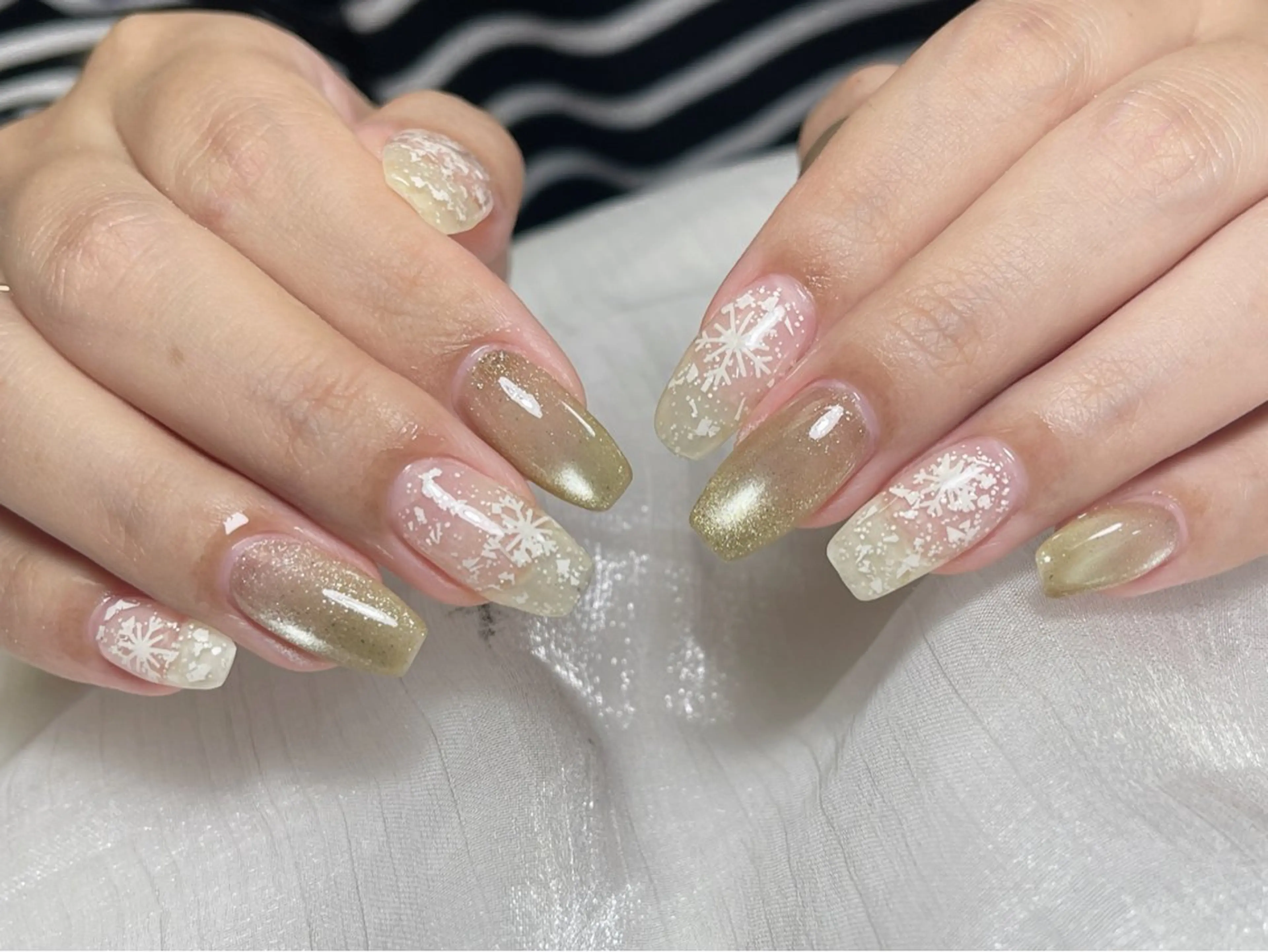 ネイル ハンドネイル 🎀ネイルサロン エクラYUI🎀のネイルデザイン