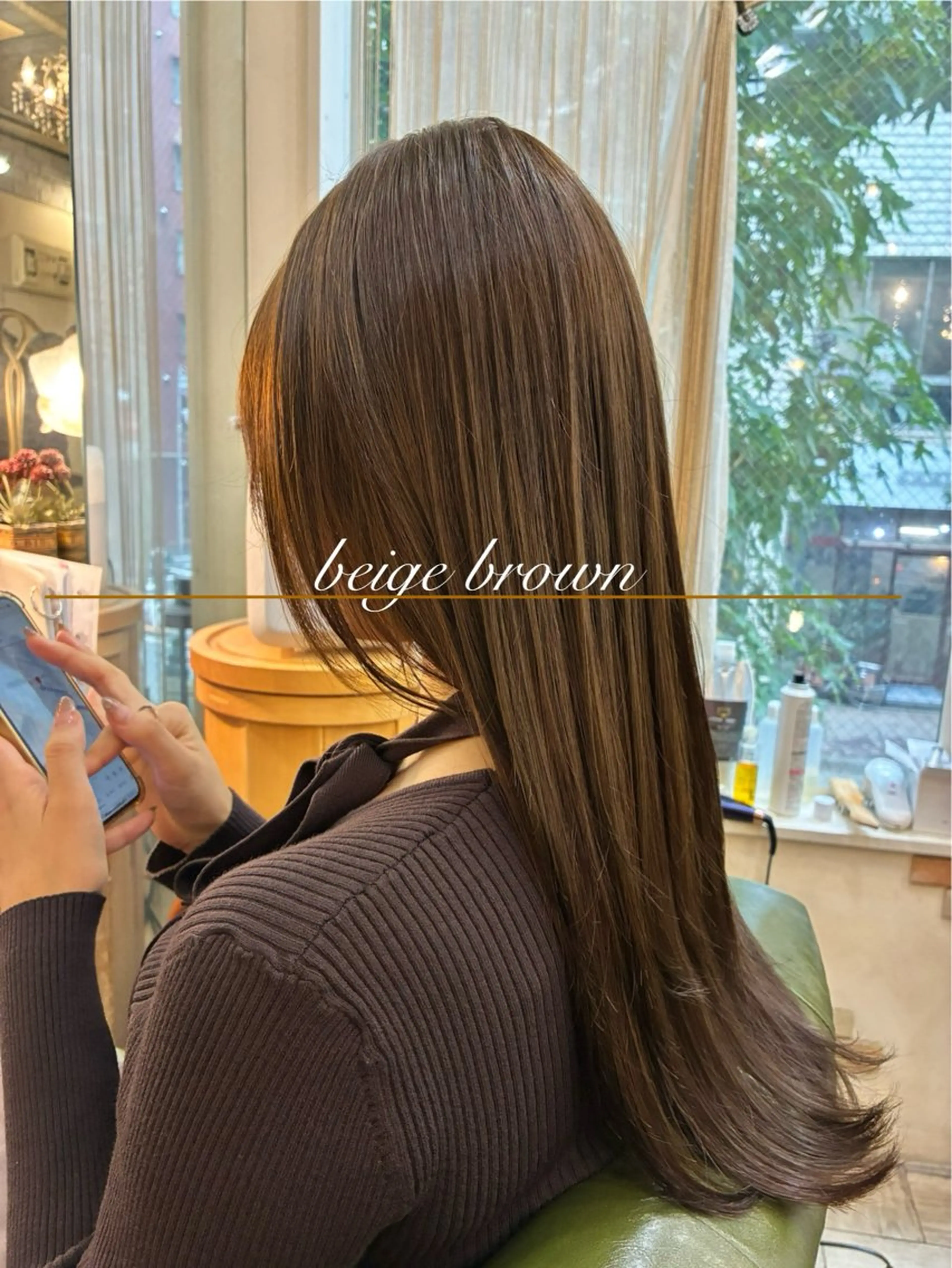 ロング ❤︎大人シック ベージュrihoのヘアスタイル