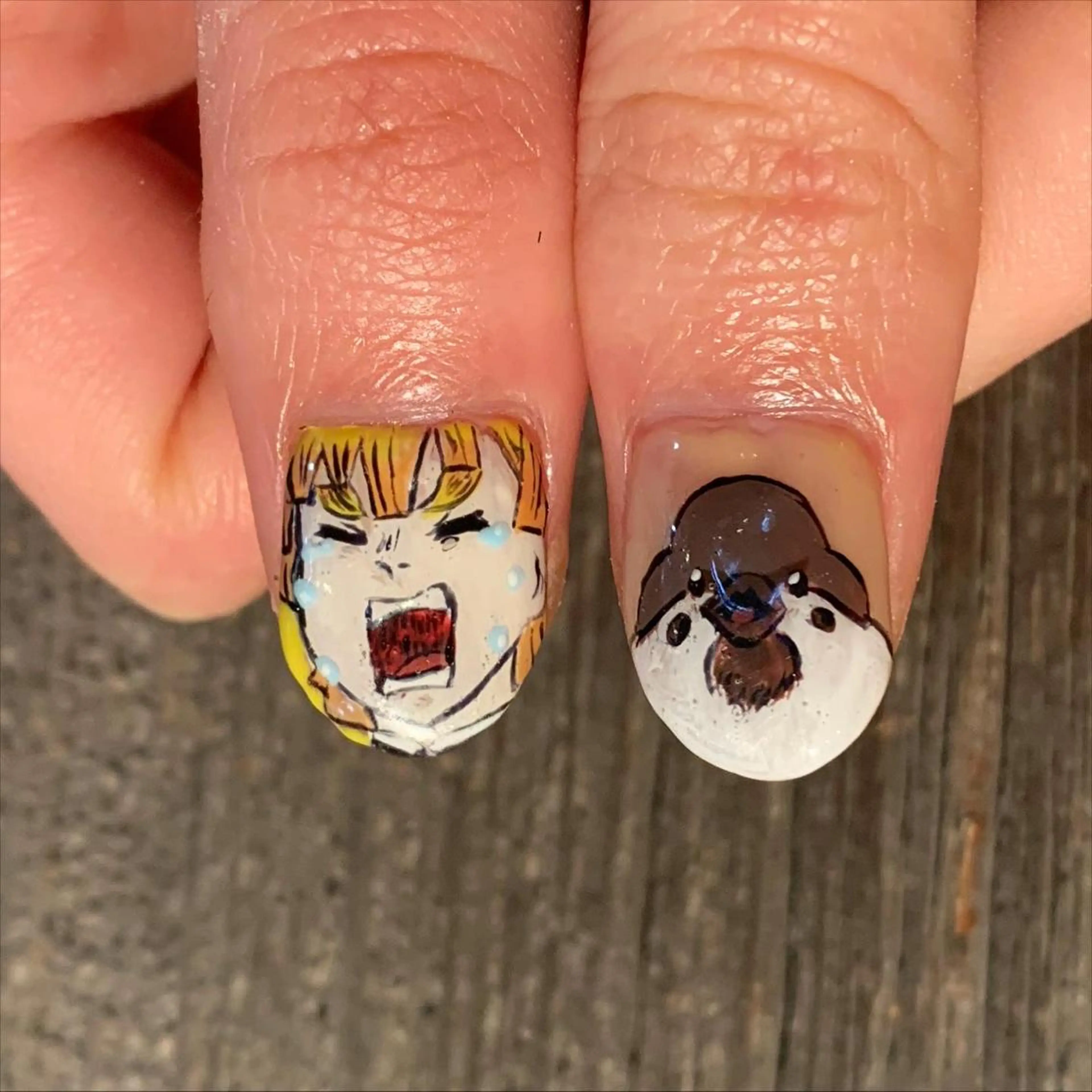 ネイル AOI✩⡱ y2kネイルのネイルデザイン