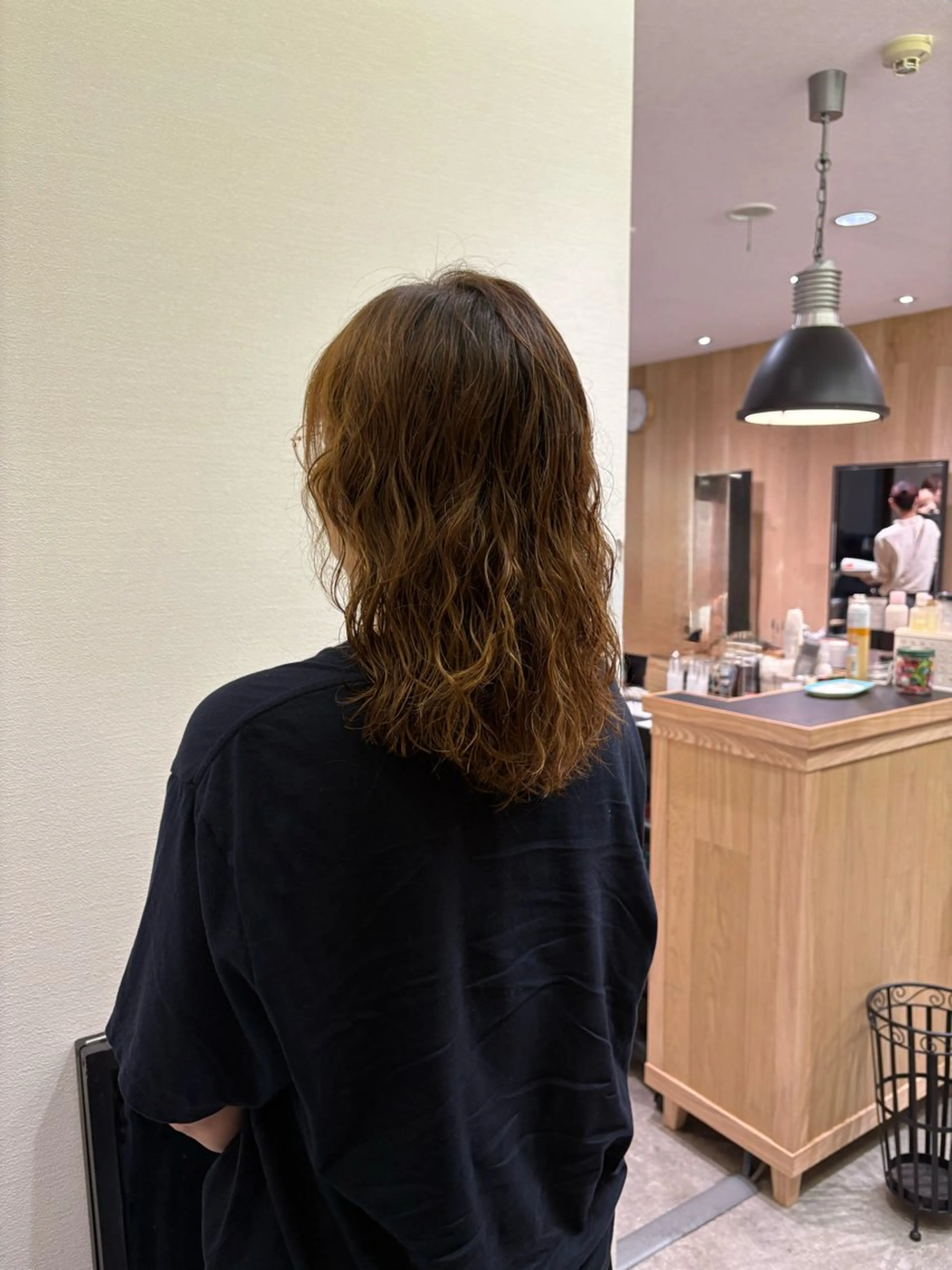 ミディアム パーマ 和泉市/ LORAN/原田のヘアスタイル