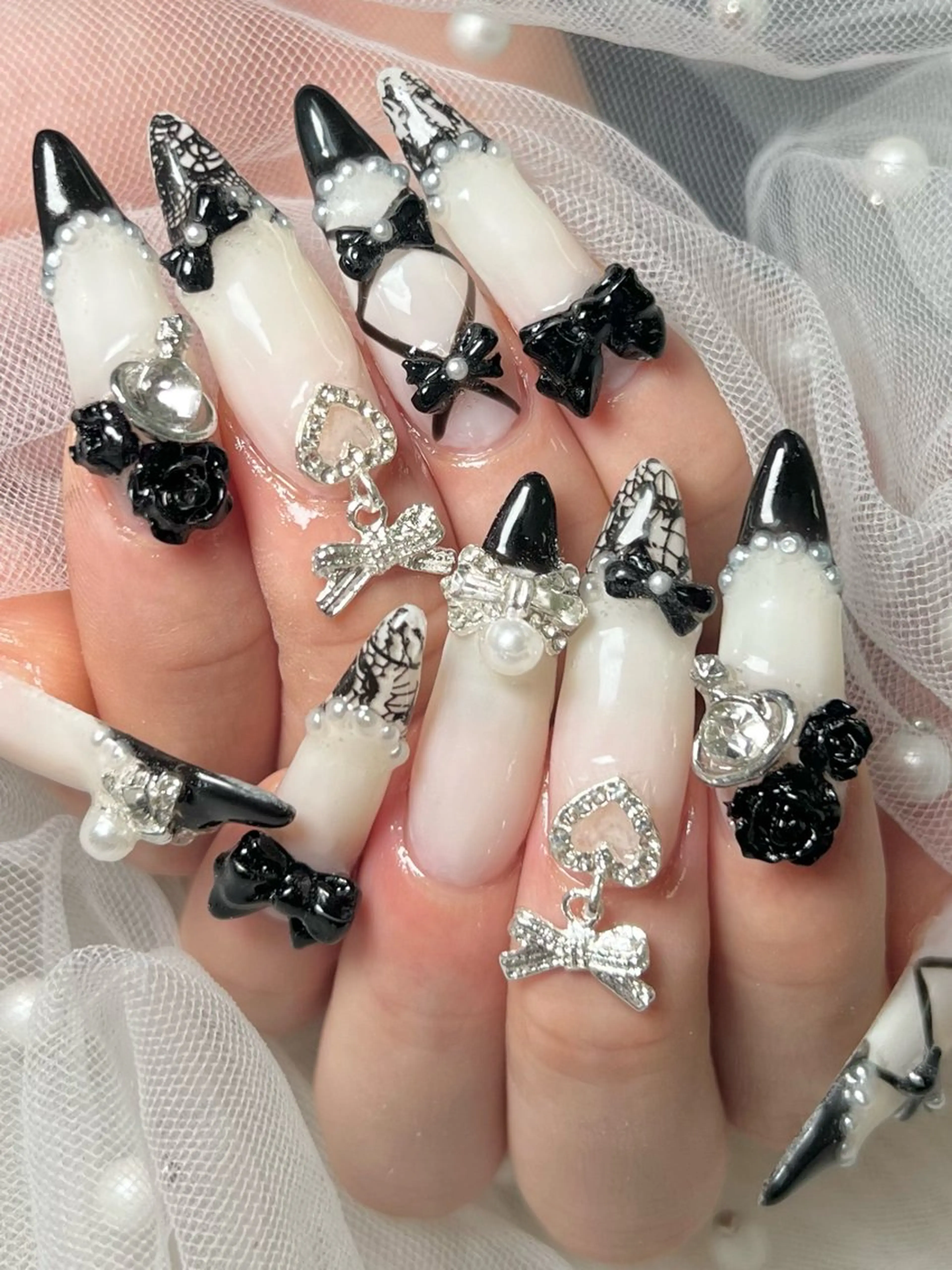 ネイル 韓国ネイル ワンホンネイル ハンドネイル alien girl所属・byul nails ビョルネイルのネイルデザイン