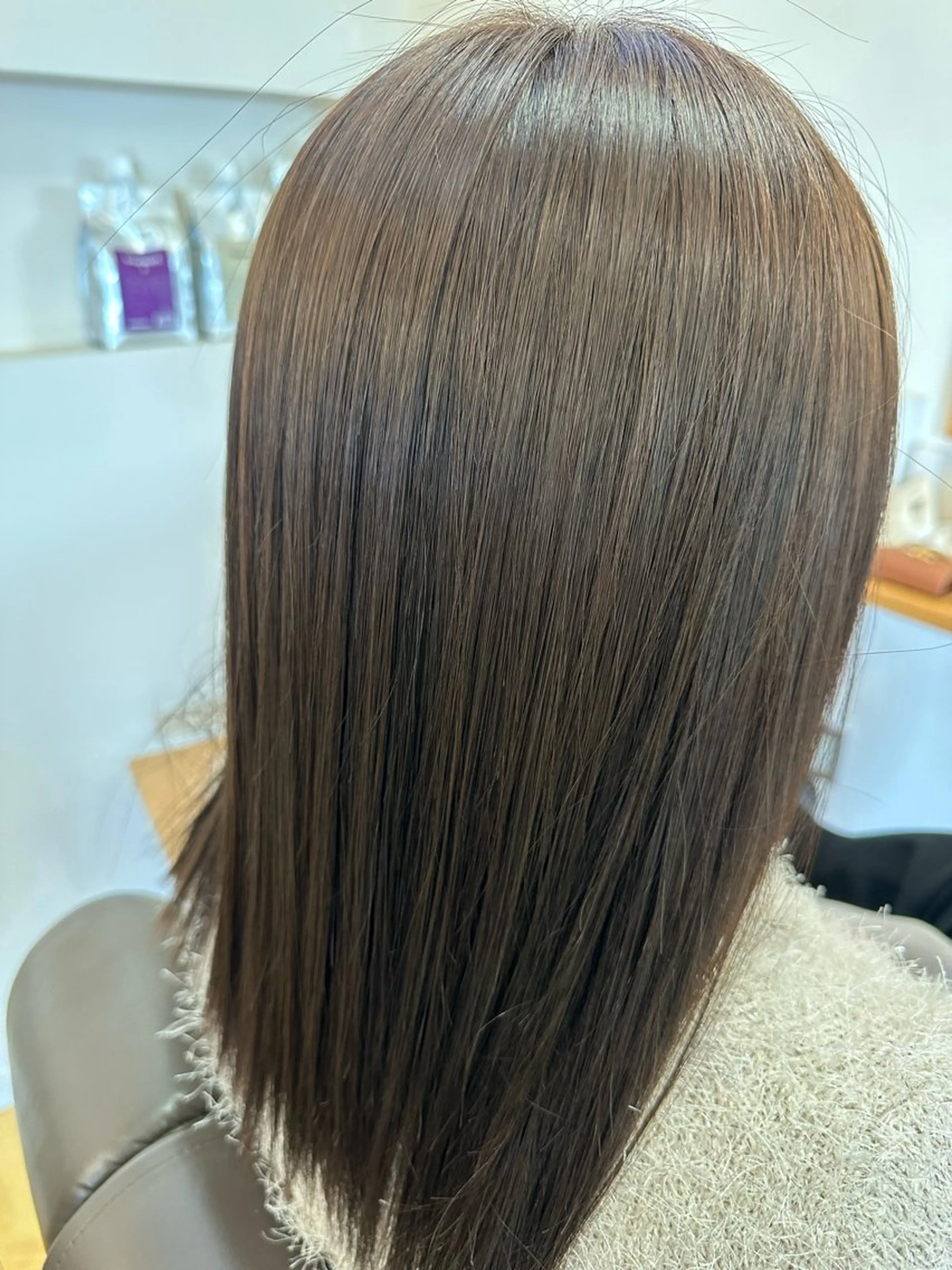 うる艶美髪矯正カット無し(トリートメント込み)の写真