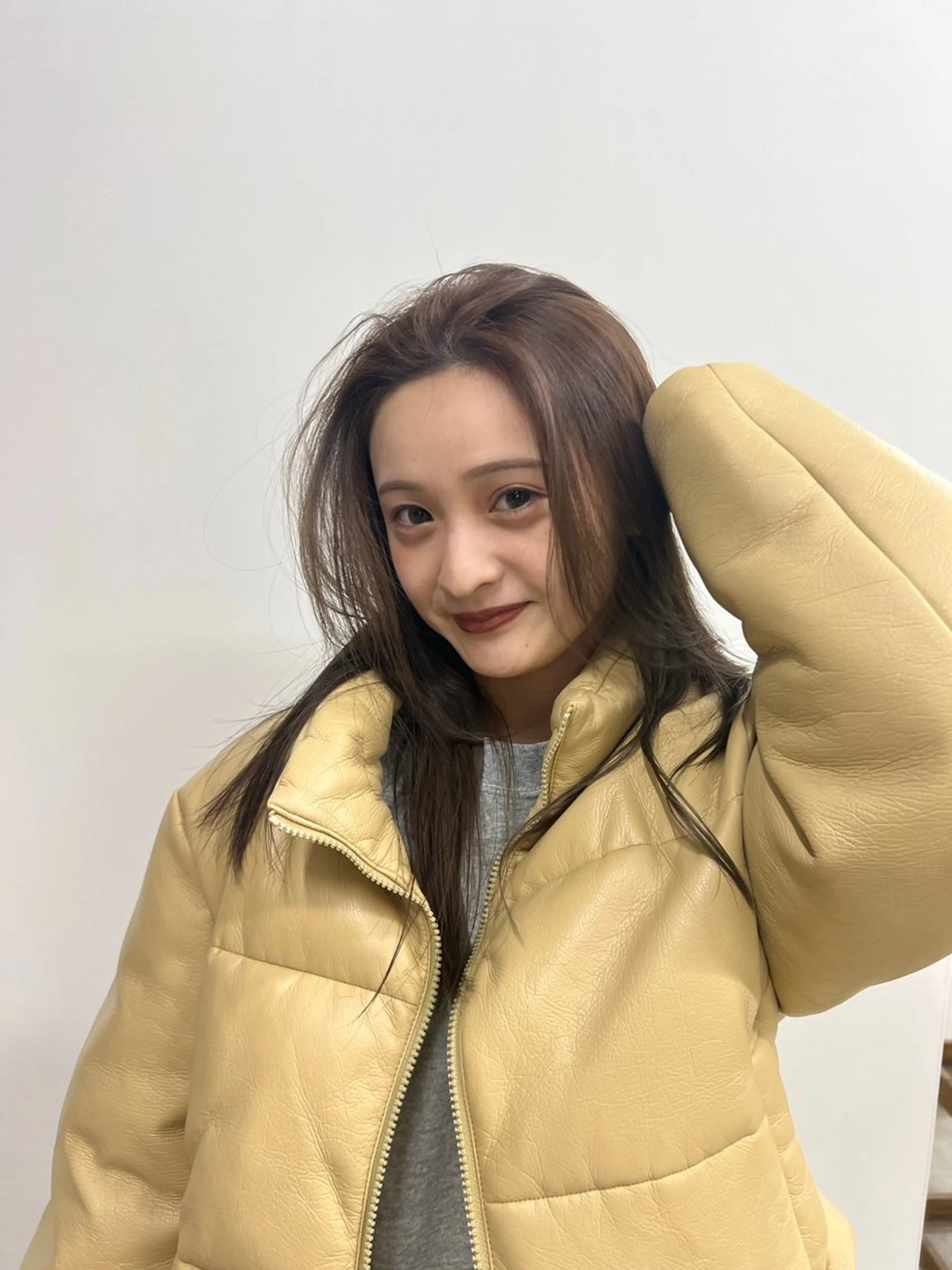 ロング カラー ヘアカラー 清水愛果/似合わせ カット/透明感カラーのヘアスタイル