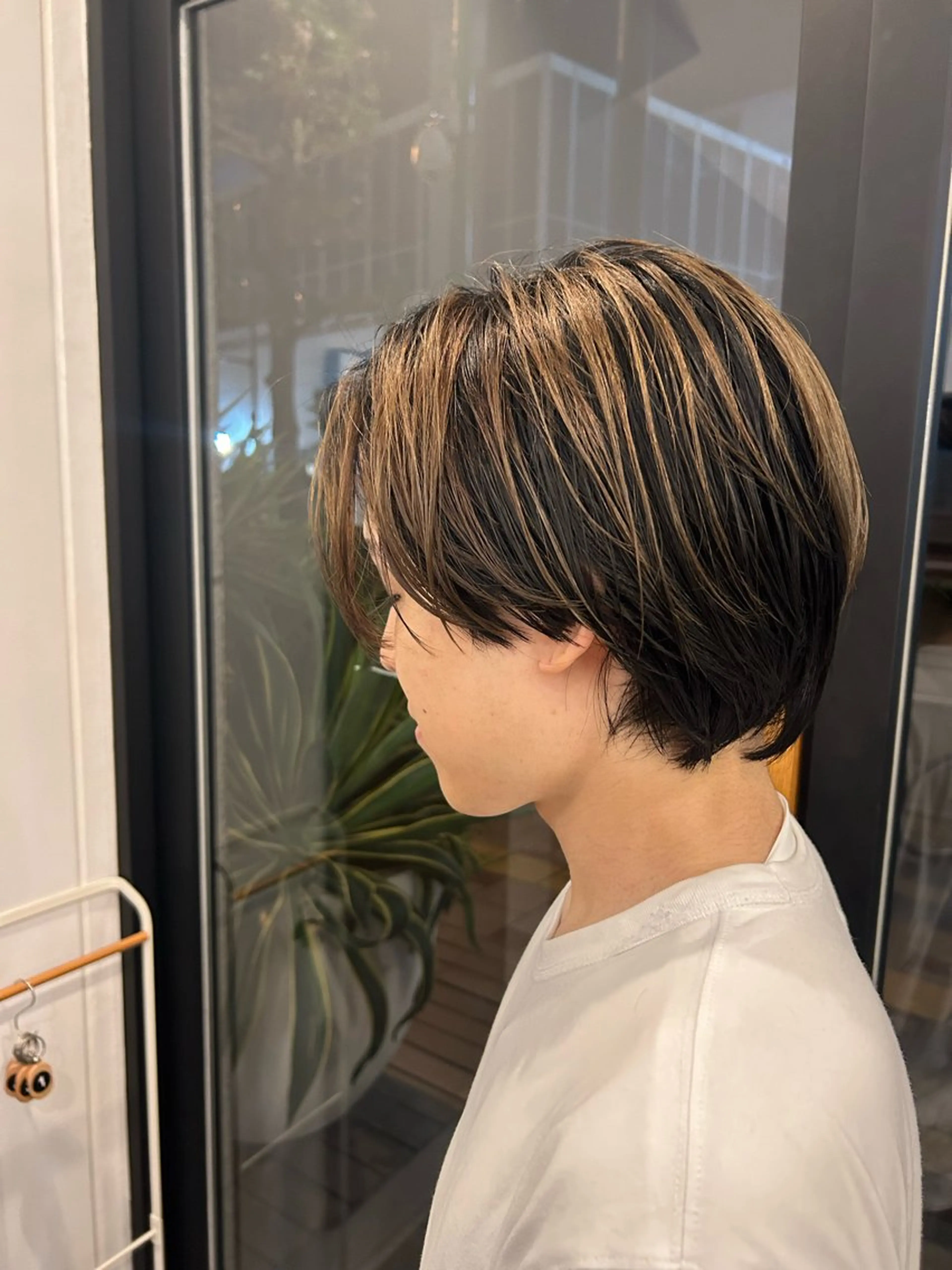 カラー メンズ 前竹 那生のヘアスタイル