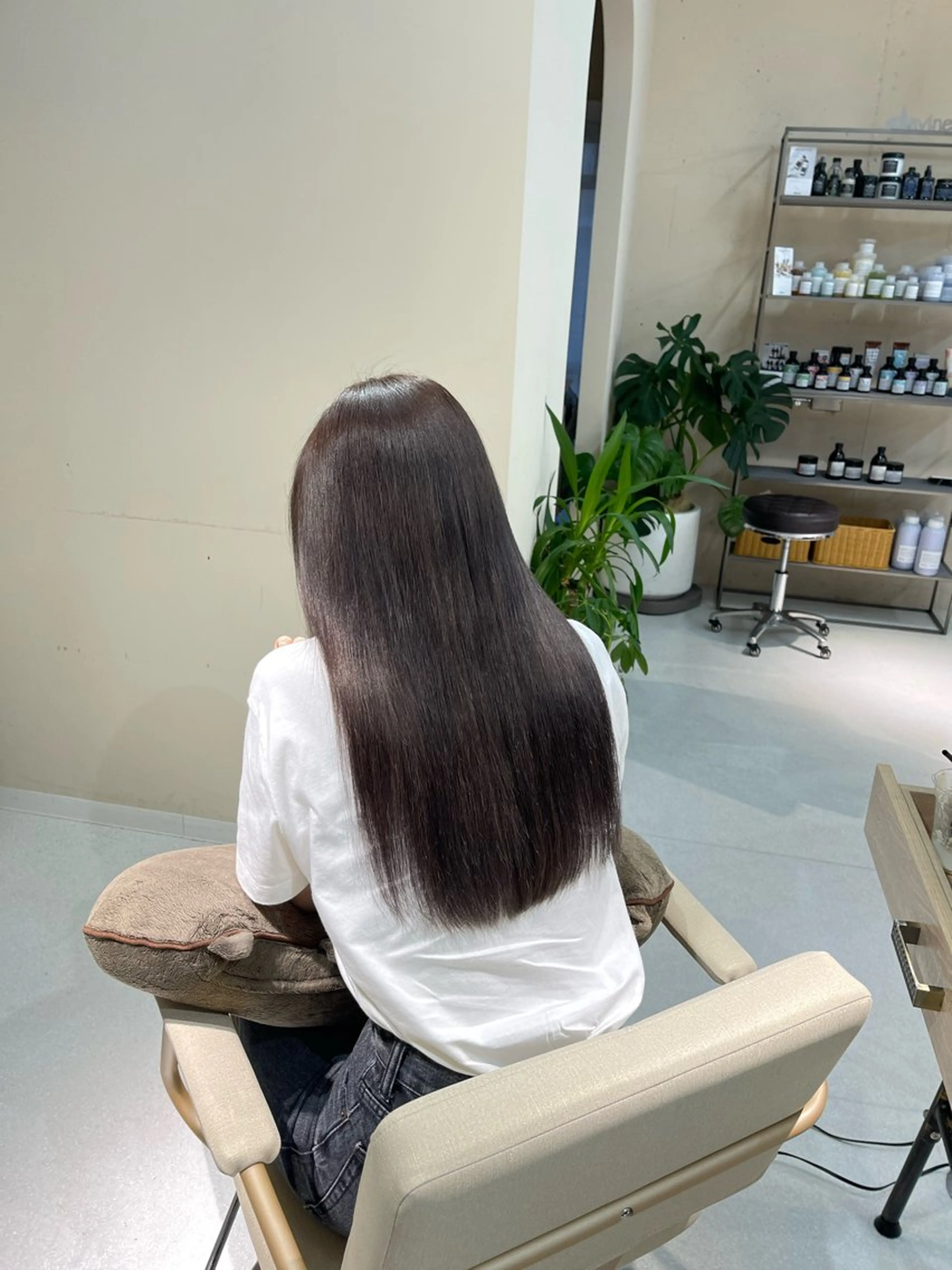 ロング カラー ヘアカラー トリートメント 心斎橋美容師 🎀mitsukiのヘアスタイル