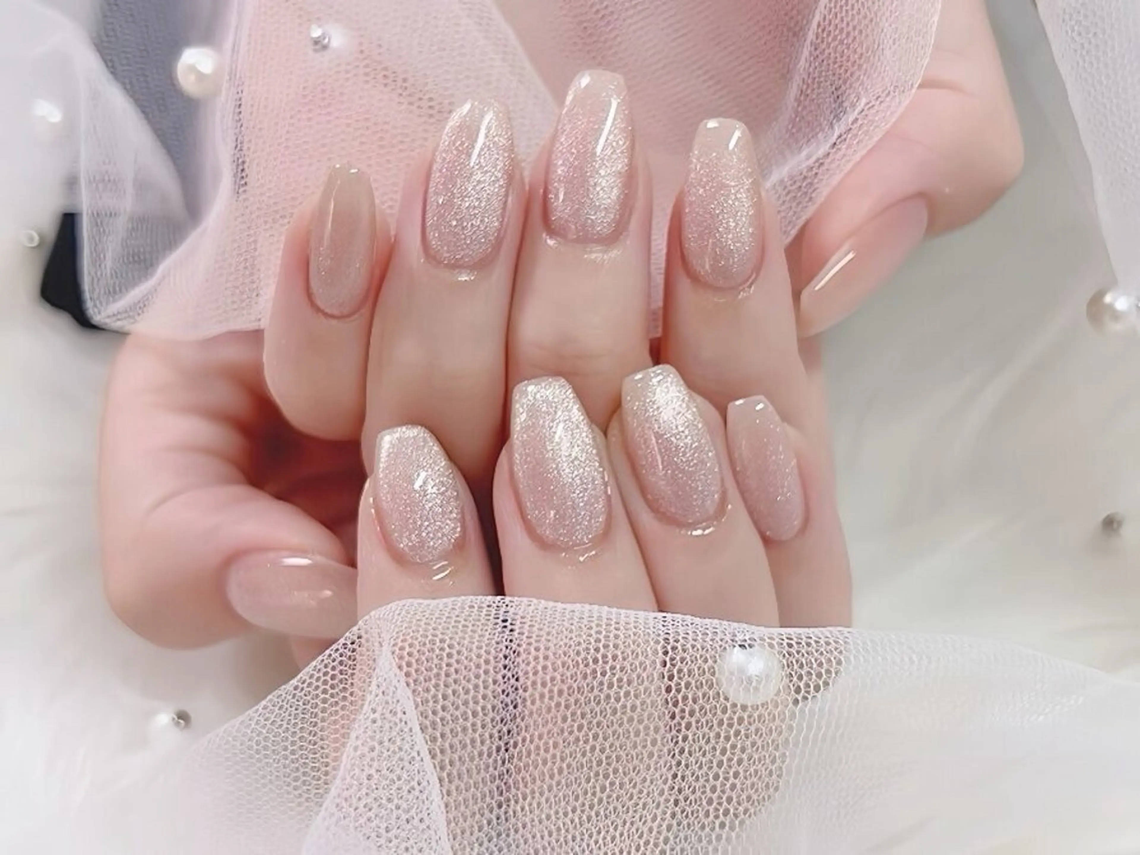 うる艶ミラーorぷるぷるマグネット🫧【オフ込み/フィルイン施術】パラジェル取扱◎の写真