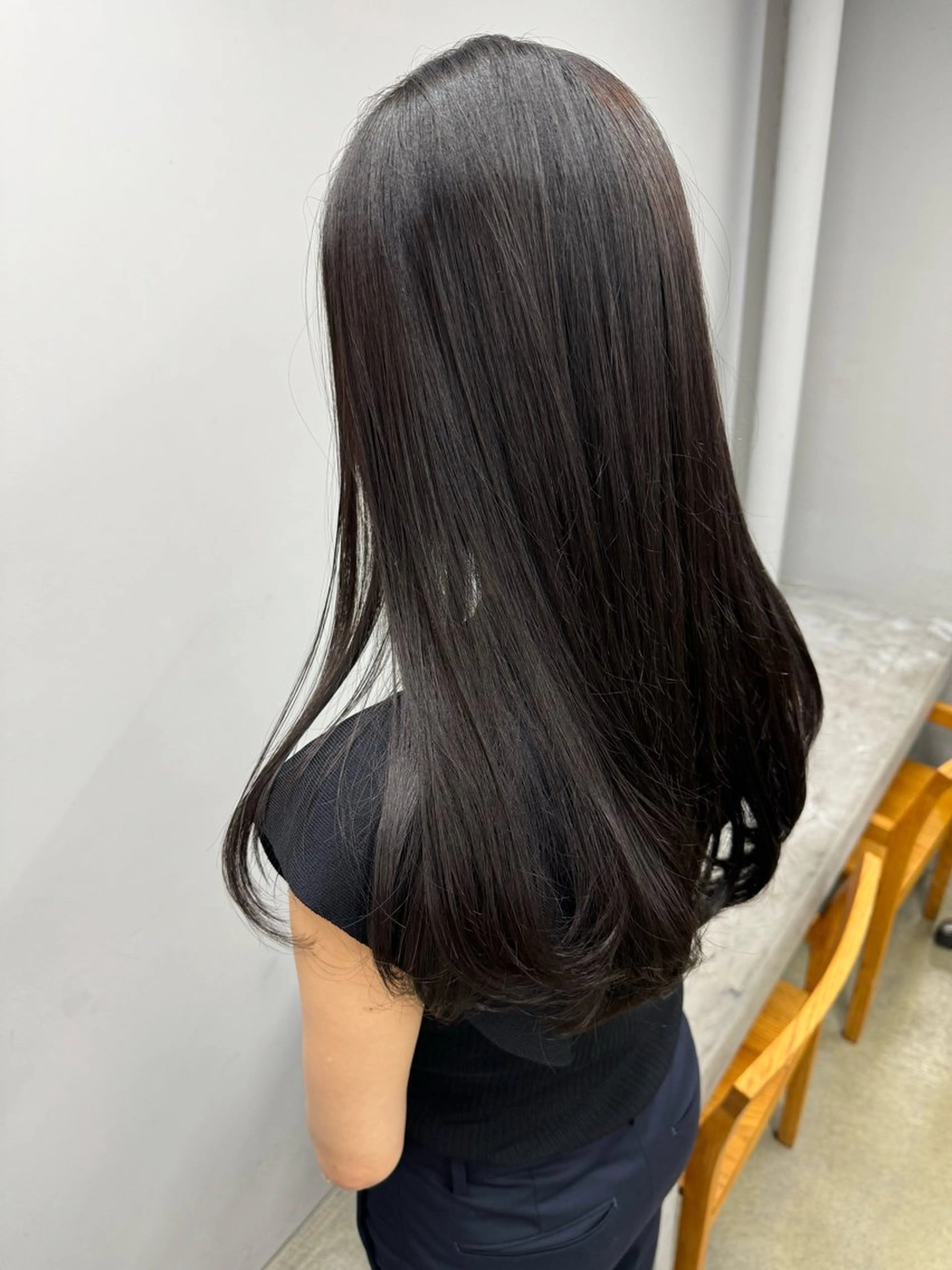 ロング カラー ヘアカラー トリートメント 髪質改善カラー♡/ 縮毛矯正/珠貴のヘアスタイル