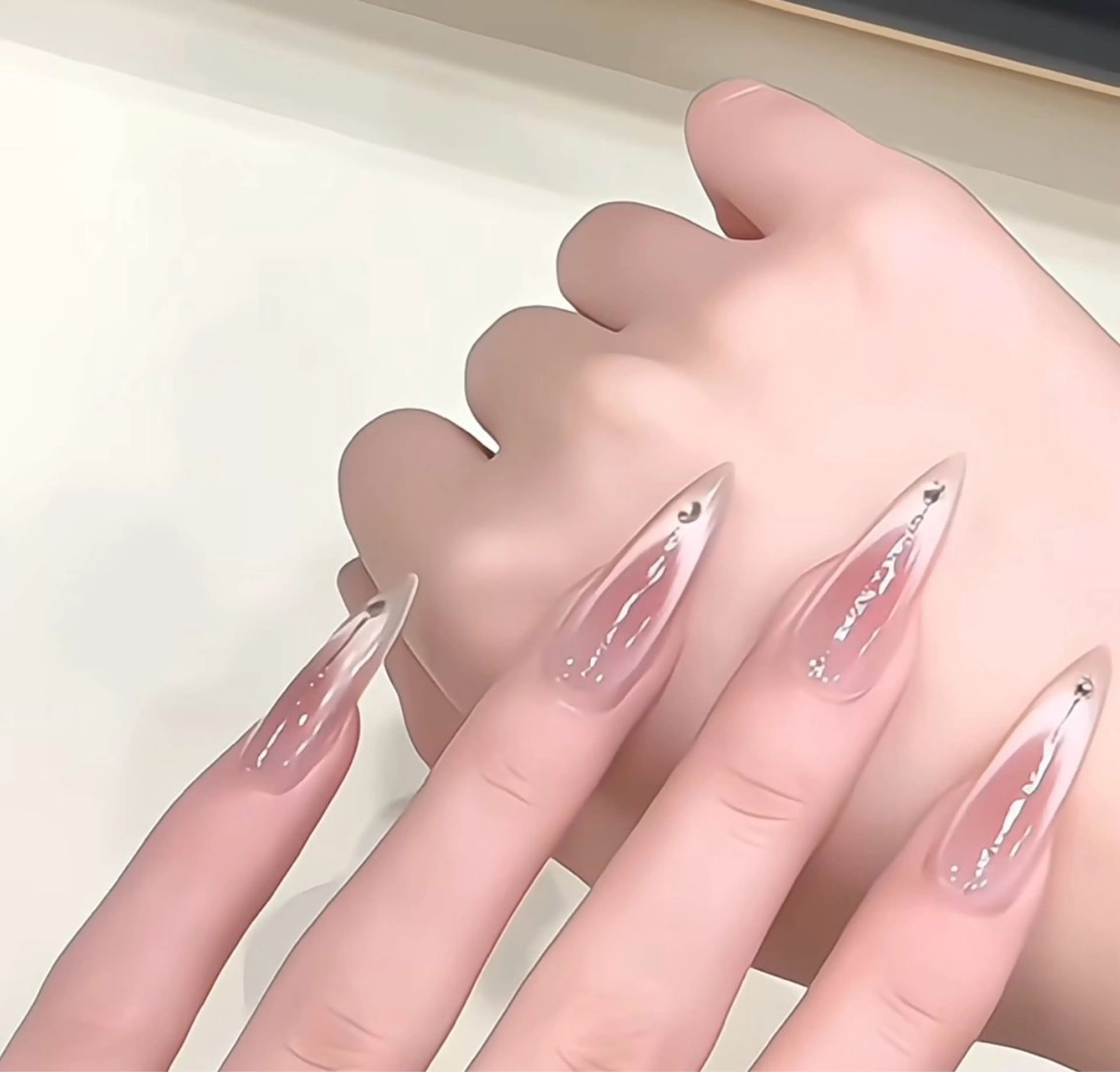 Beauty Pink Nailのネイルデザイン