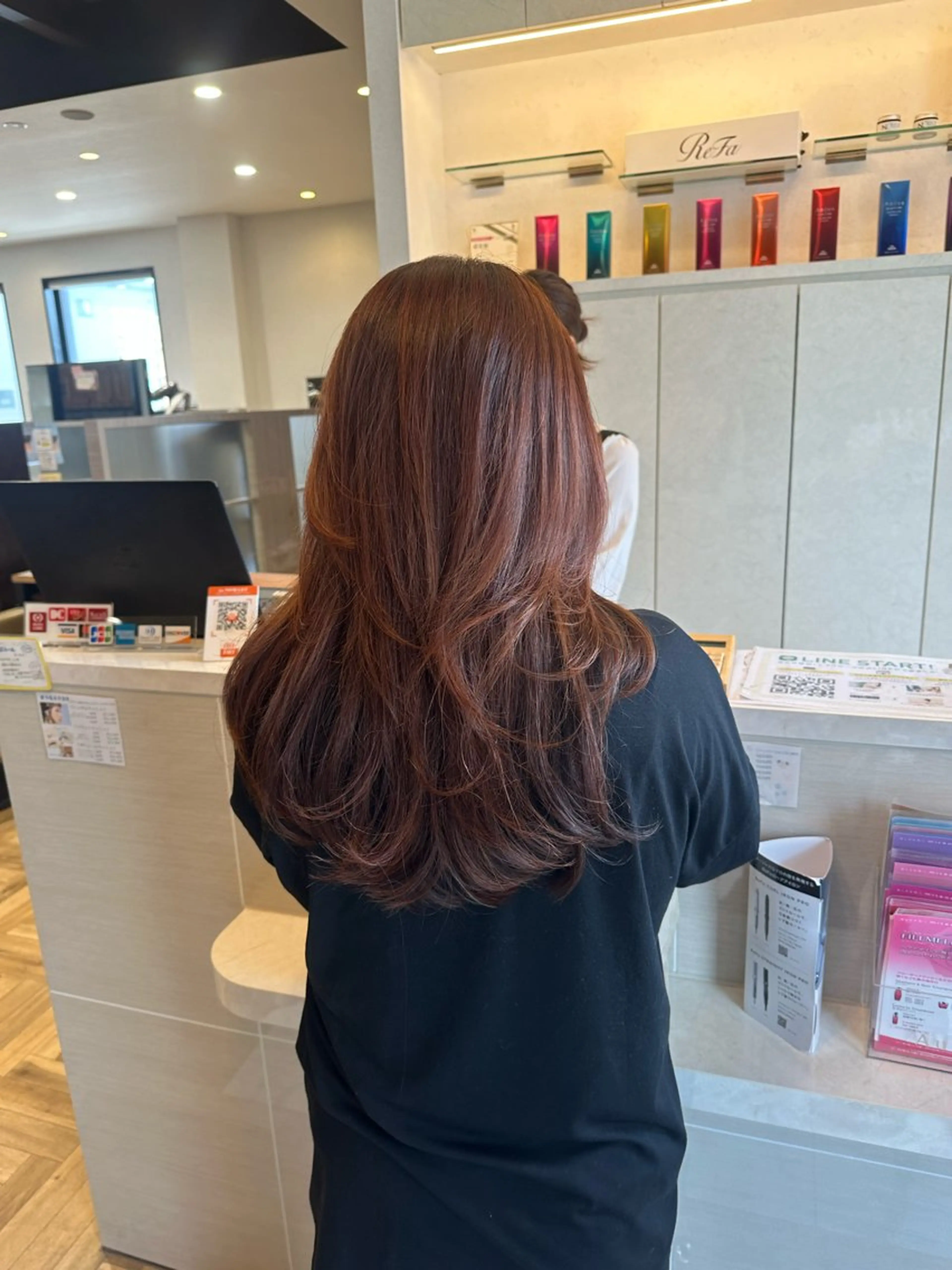 ロング カット トリートメント arl 豊田店のヘアスタイル