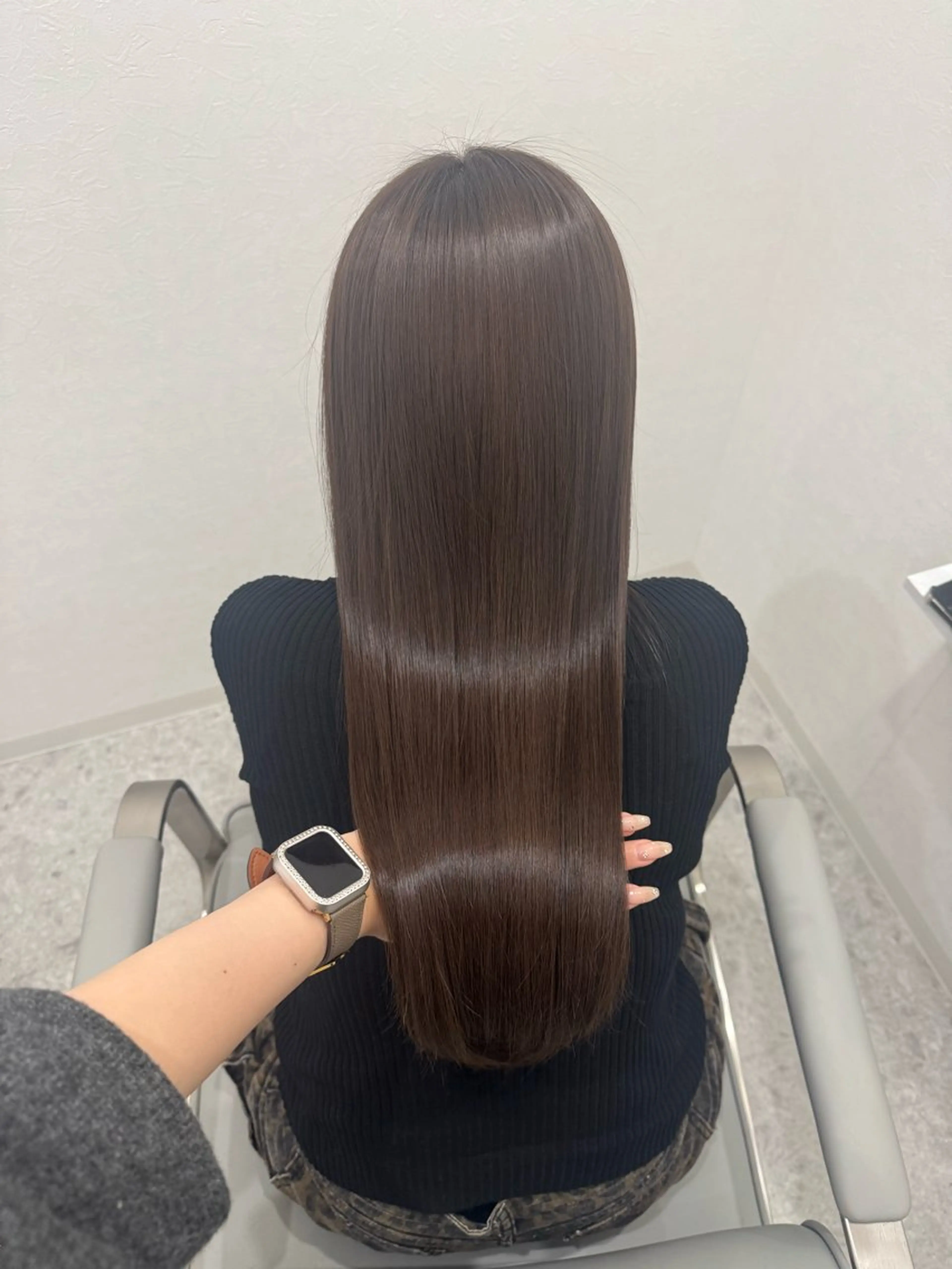 ロング カラー 透明感カラー 髪質改善 トリートメント カット ヘアカラー トリートメント 💎縮毛矯正/透明感 カラー💎椎葉みひろのヘアスタイル