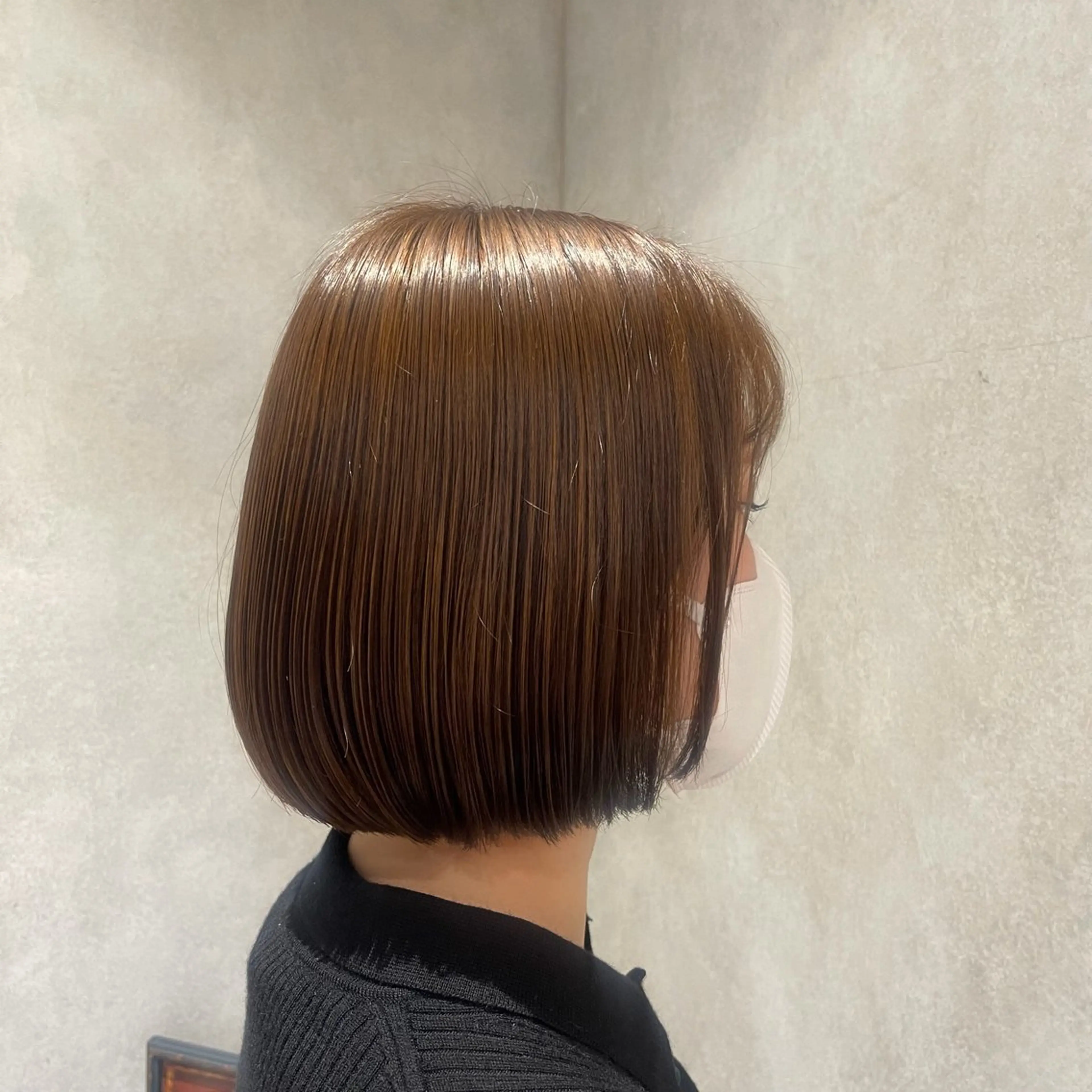 ショート カラー ヘアカラー 鎌倉 珠莉のヘアスタイル