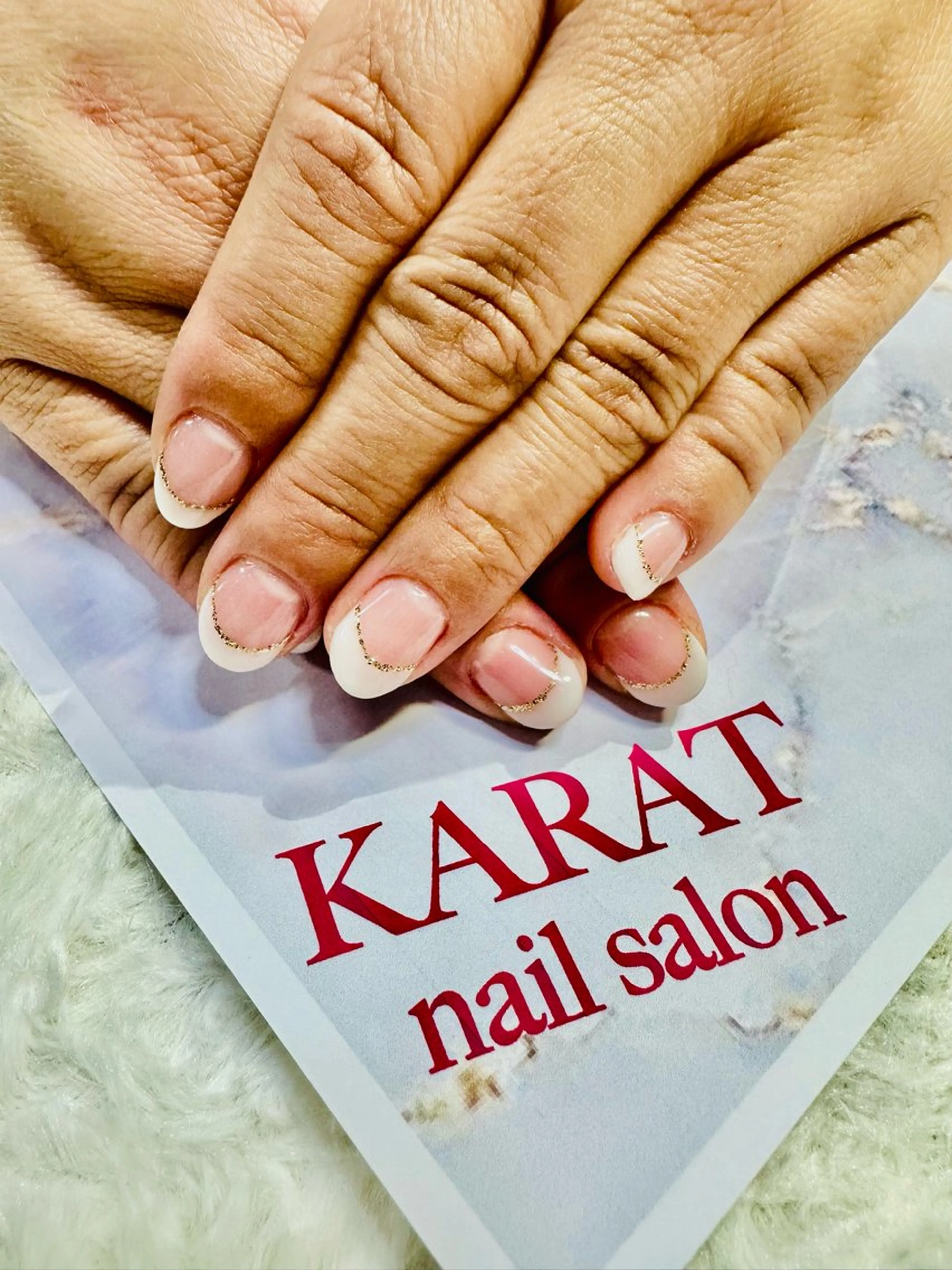 ネイル ハンドネイル ハンドケア ★RISA★ 伊勢崎 【KARAT】のネイルデザイン