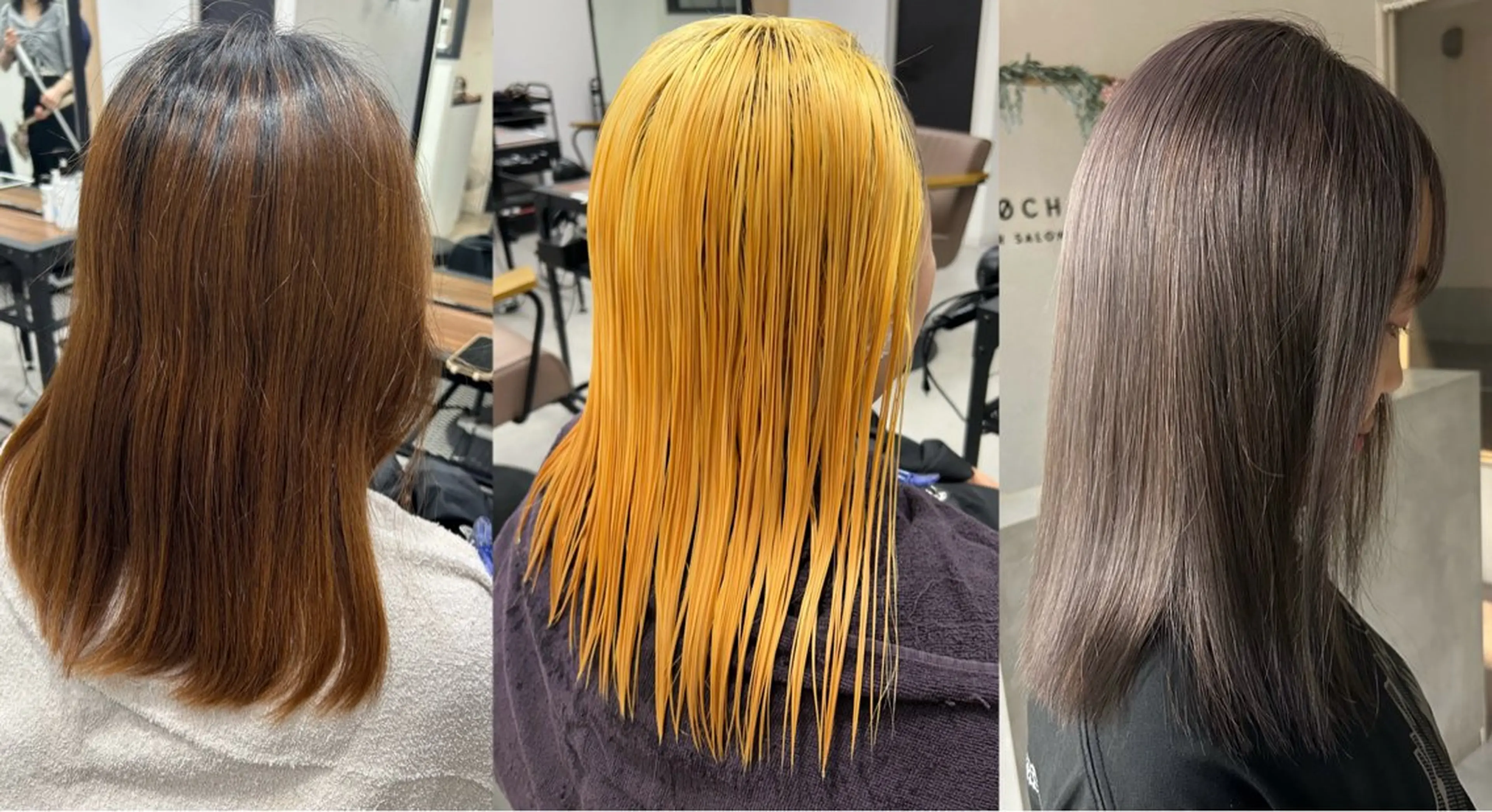 ミディアム ayu omochaのヘアスタイル