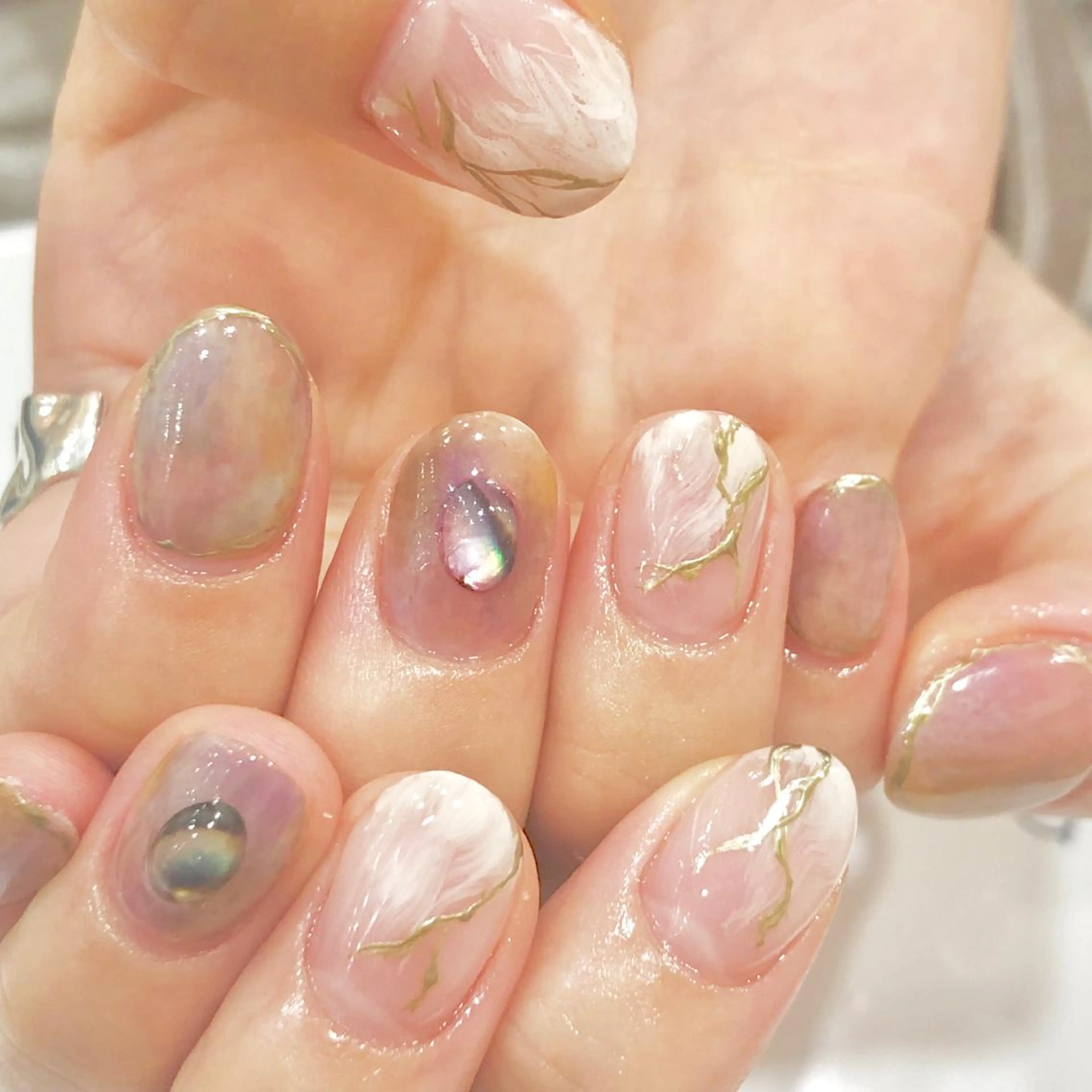 ネイル 坂本 萌のネイルデザイン