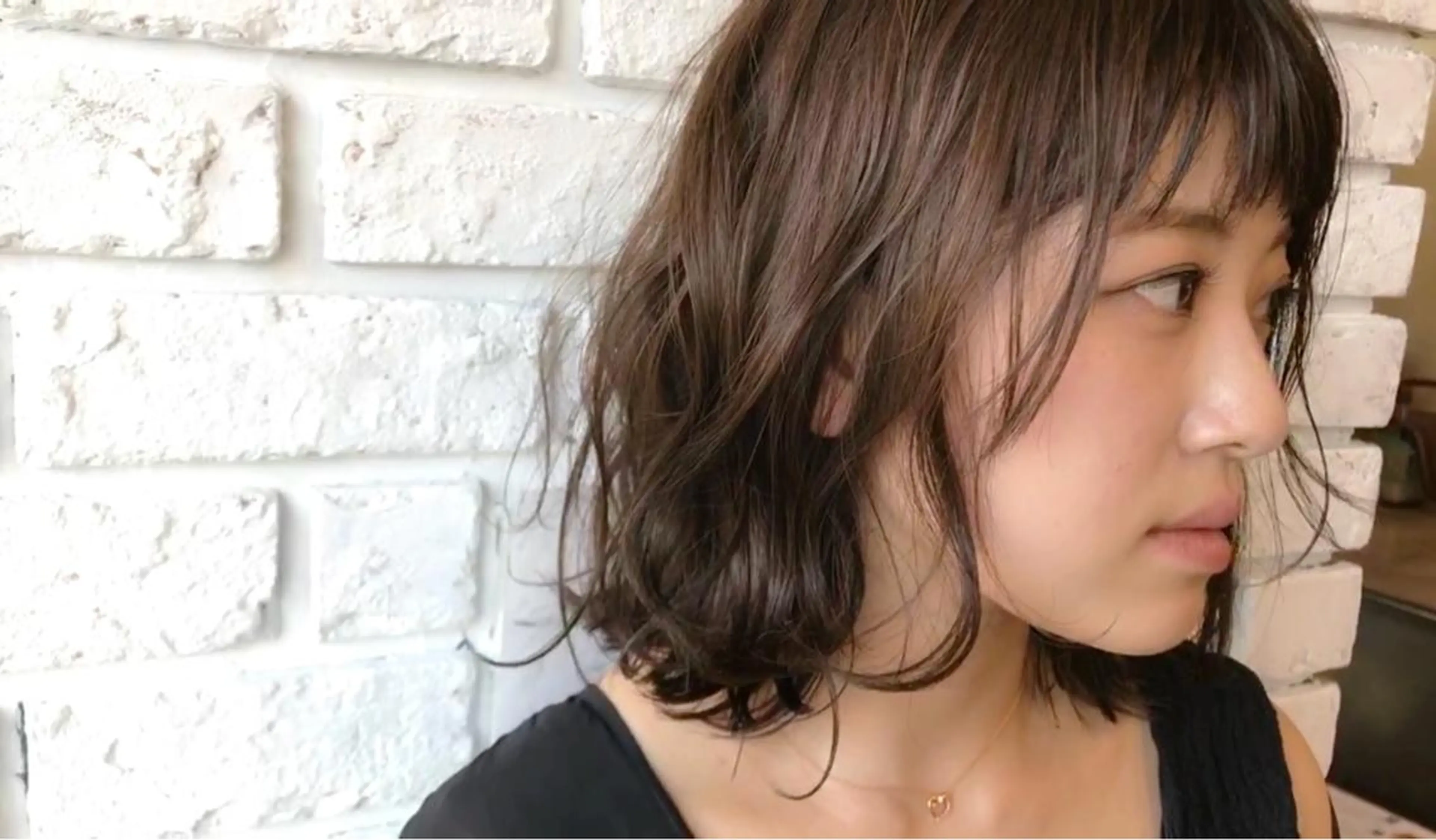 ミディアム カラー カット ヘアカラー トリートメント 日比 貴大/ minim hairのヘアスタイル