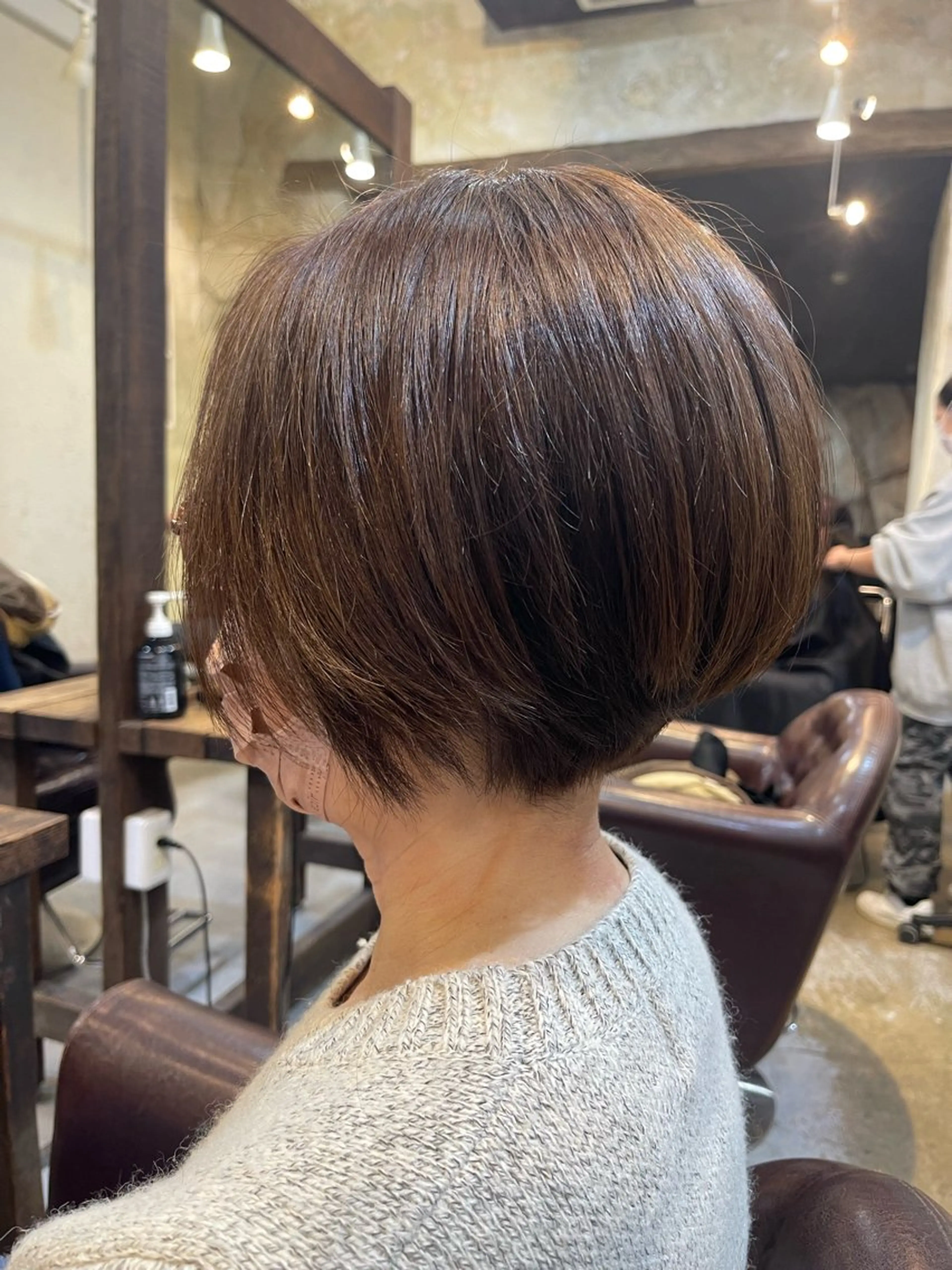 ショート カラー ショートボブ ボブ ショートヘア 林 亮太/ メンズ/メンズパーマのヘアスタイル