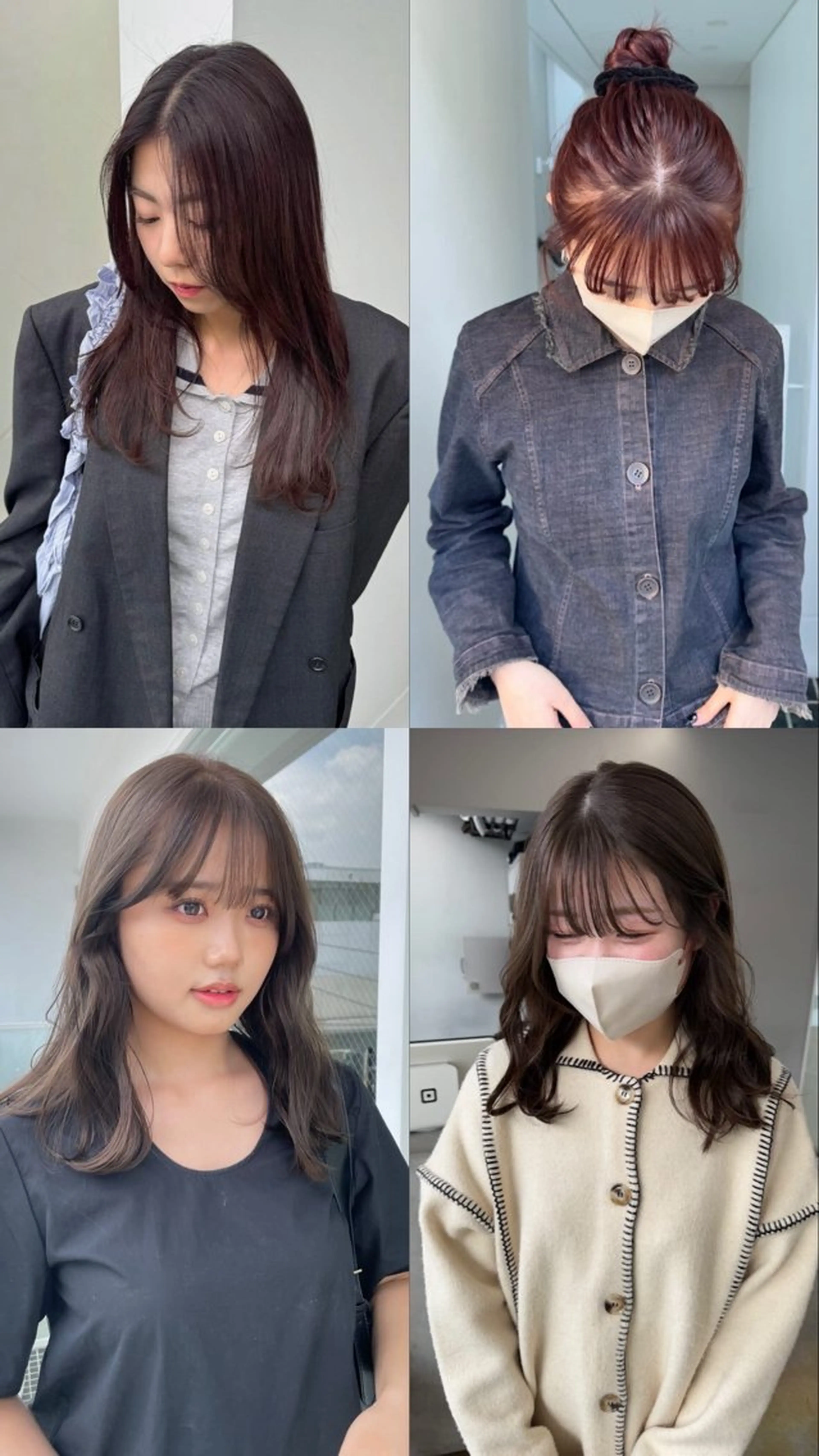 カラー ブリーチ 透明感カラー ブリーチなしカラー maina/透明感 ベージュ/ブラウンのヘアスタイル