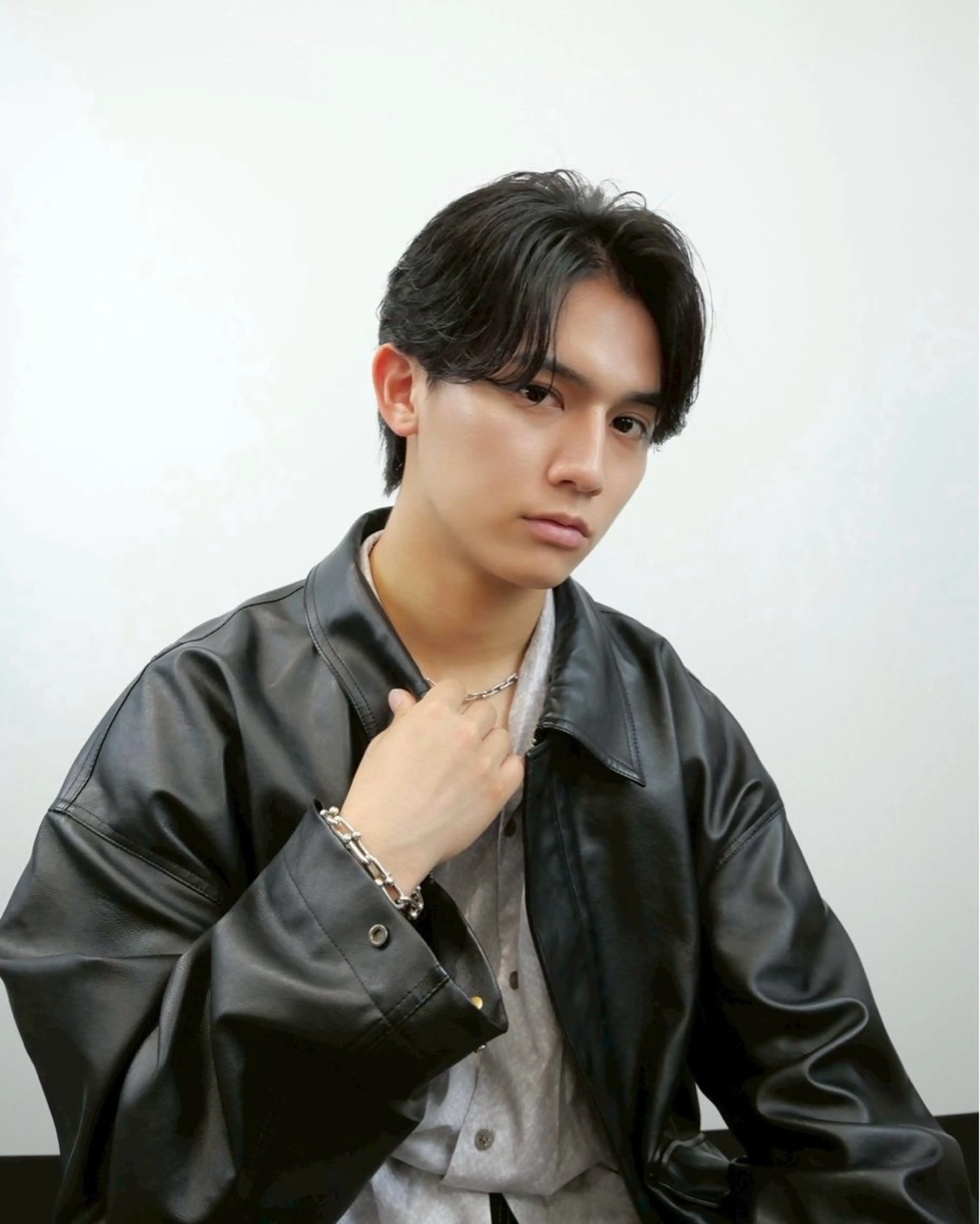 ショート カラー パーマ ヘアアレンジ メンズ キッズ メンズパーマ 小顔カット ニュアンスパーマ メンズ特化/カラー /せなのヘアスタイル