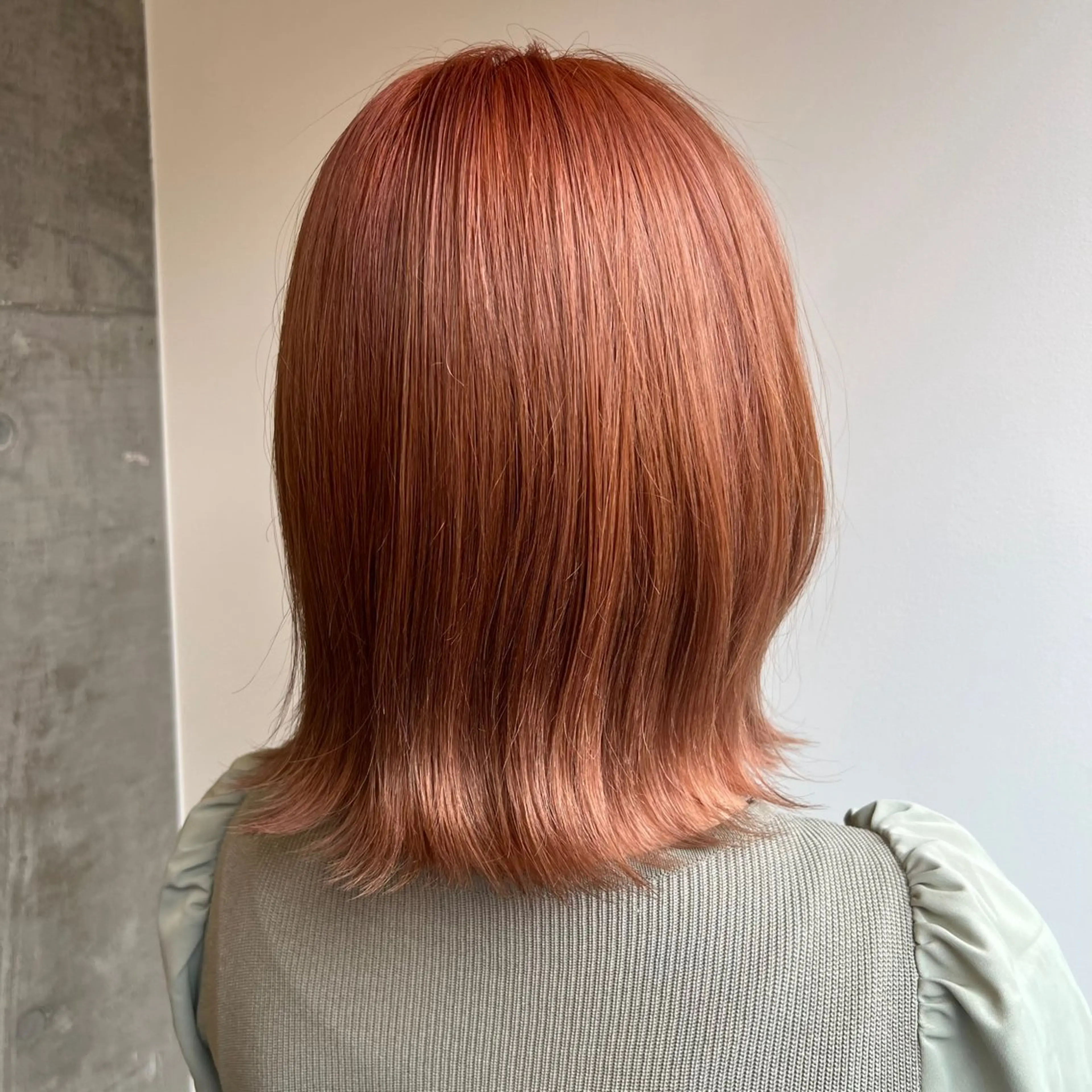 ショート カラー ブリーチ ピンクカラー ヘアカラー 土田かほ/本日🈳 透明感カラー🍃のヘアスタイル