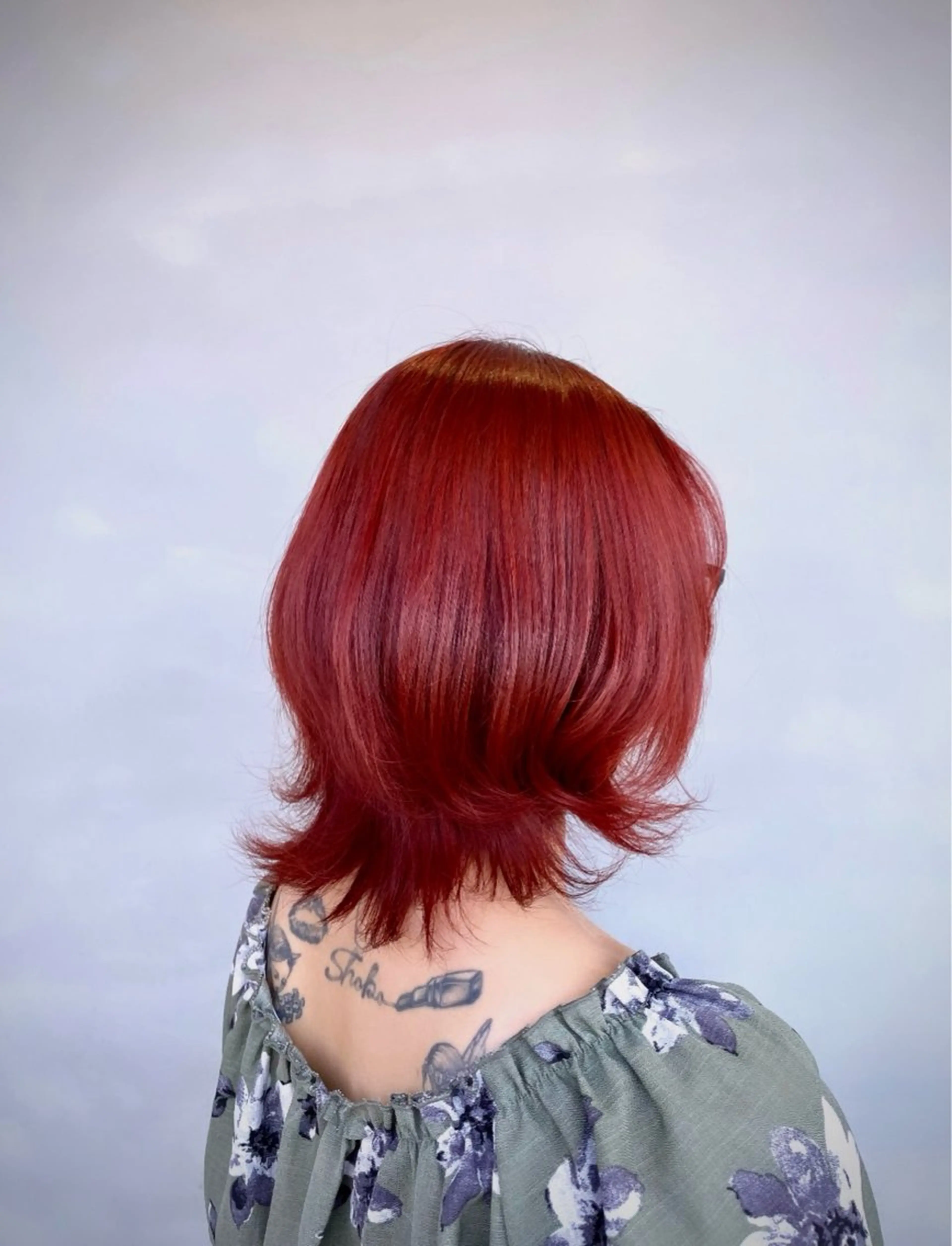 ショート カラー ヘアカラー トリートメント tim hinaのヘアスタイル