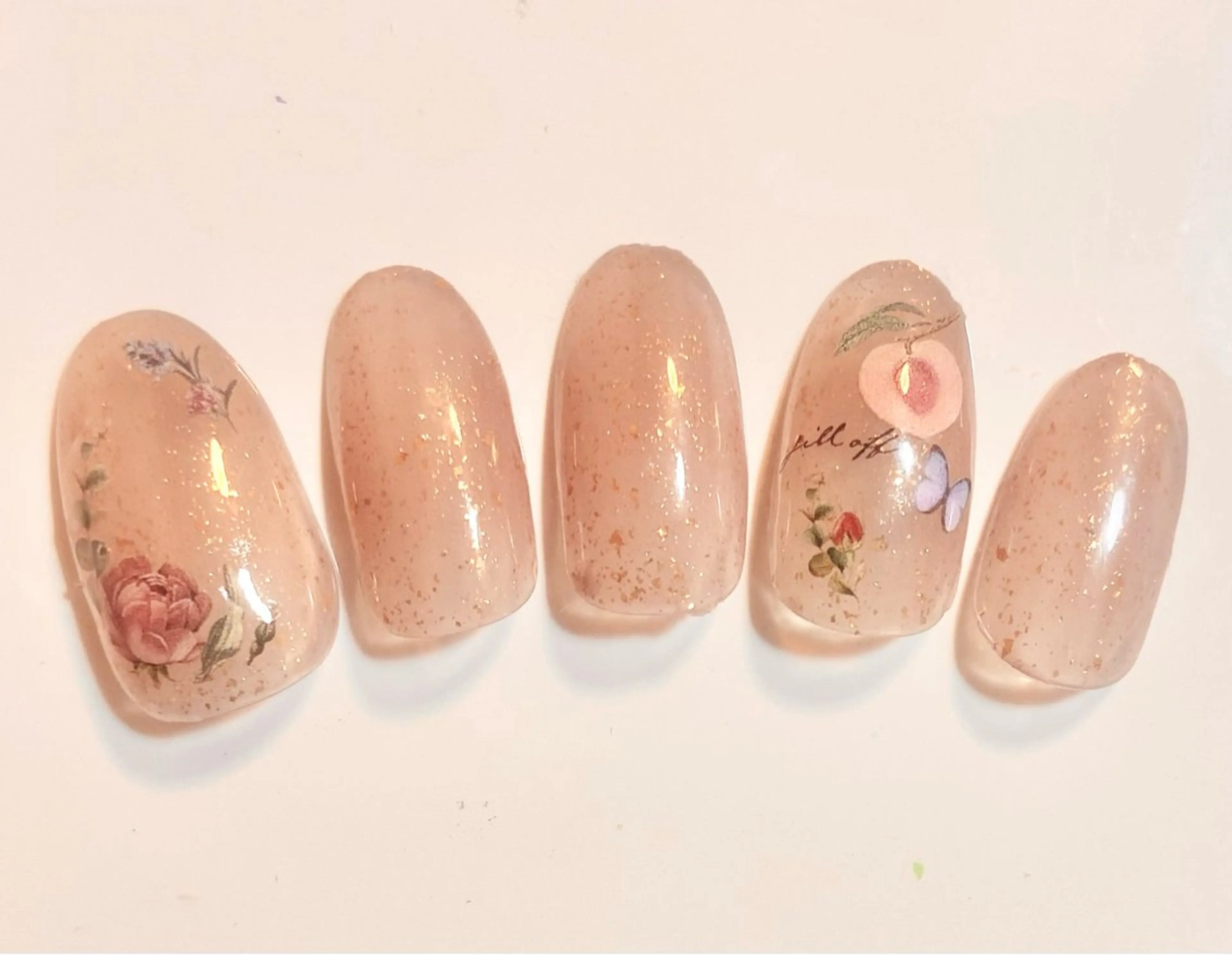 ネイル ジェルネイル パラジェル 樫原 なおこのネイルデザイン