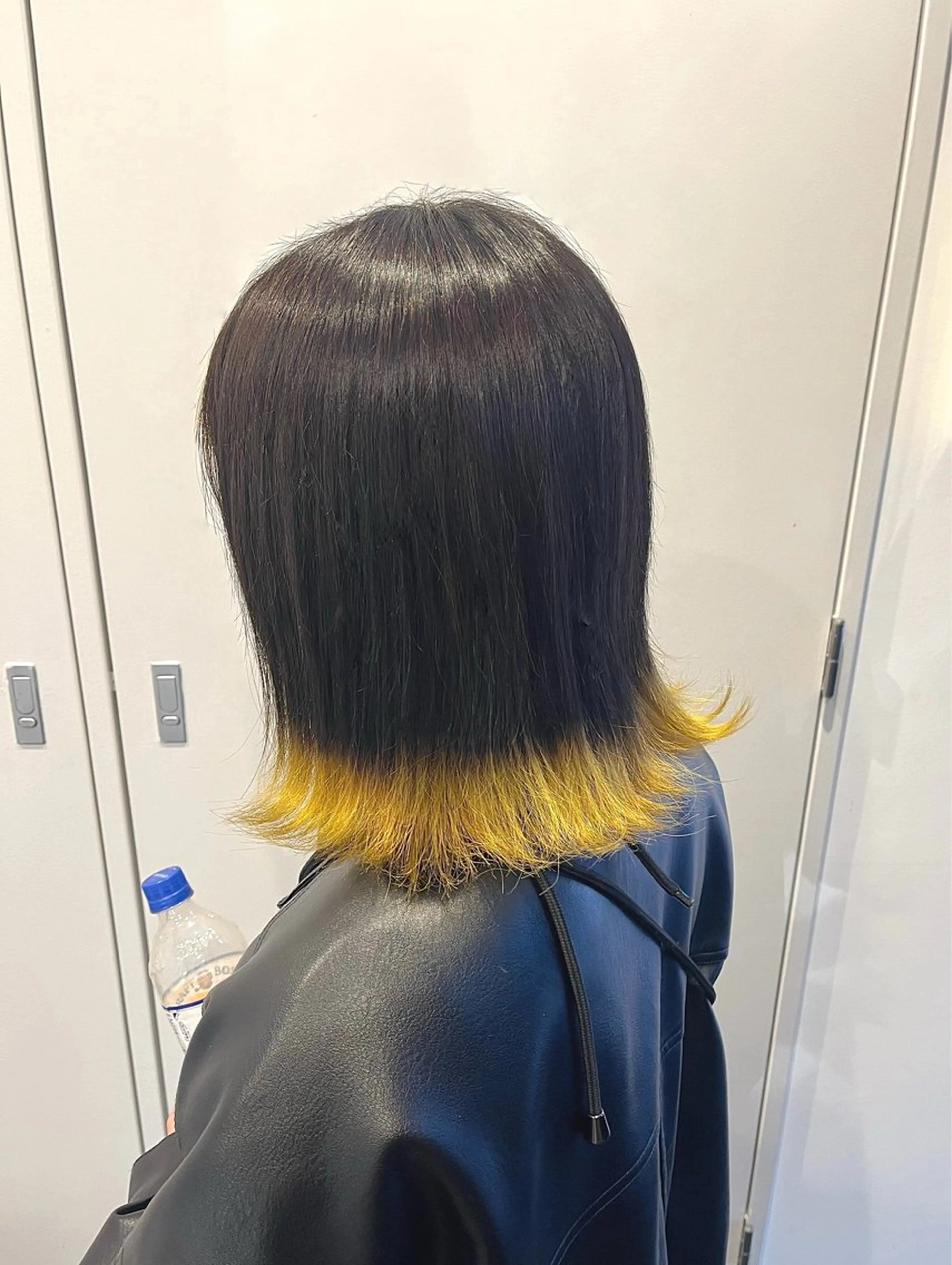 ミディアム カラー ヘアアレンジ デザインカラー HIMENO🫧 stylist🤍のヘアスタイル