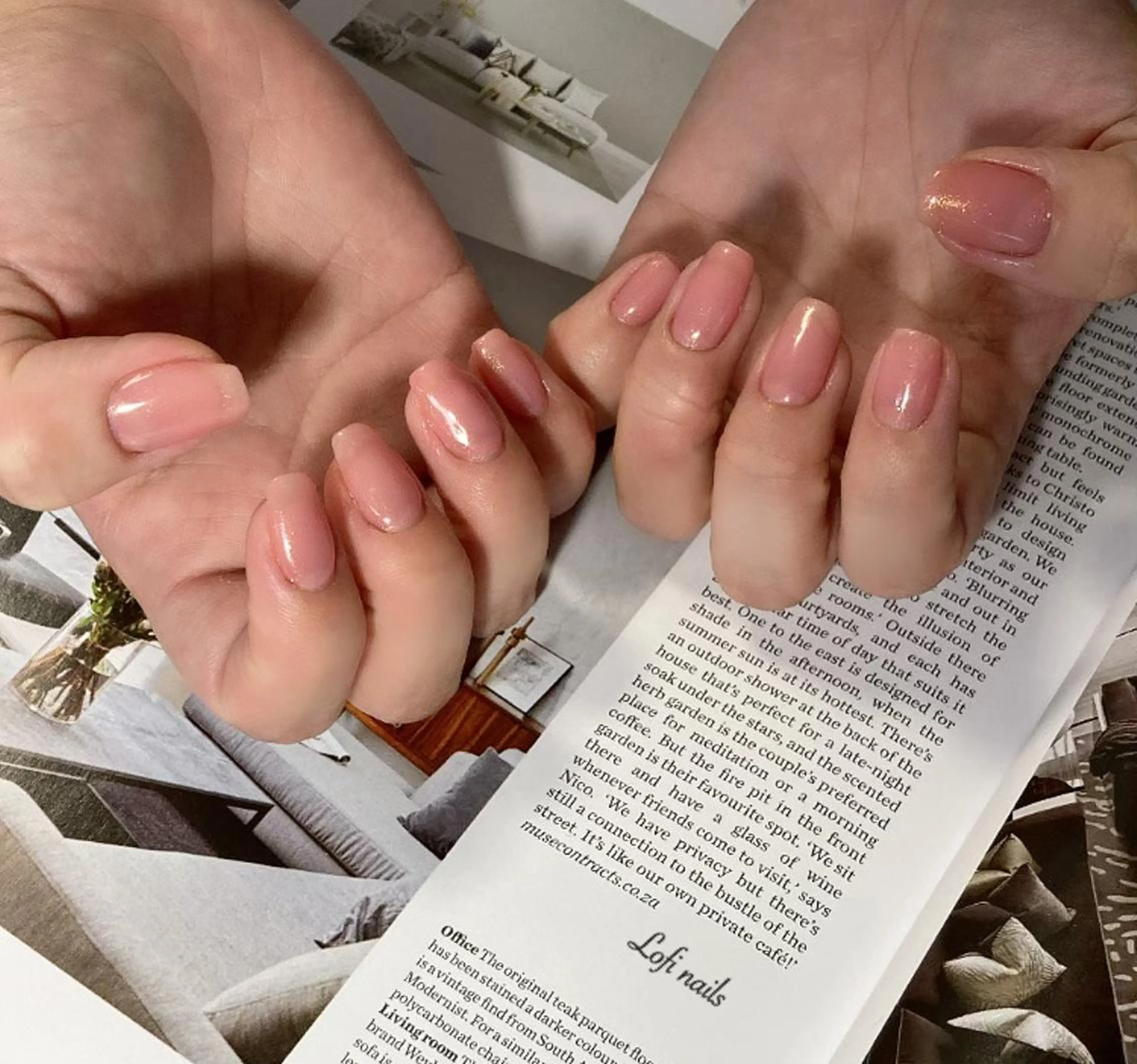 ミディアム ネイル Lofi nails ゆきこのネイルデザイン