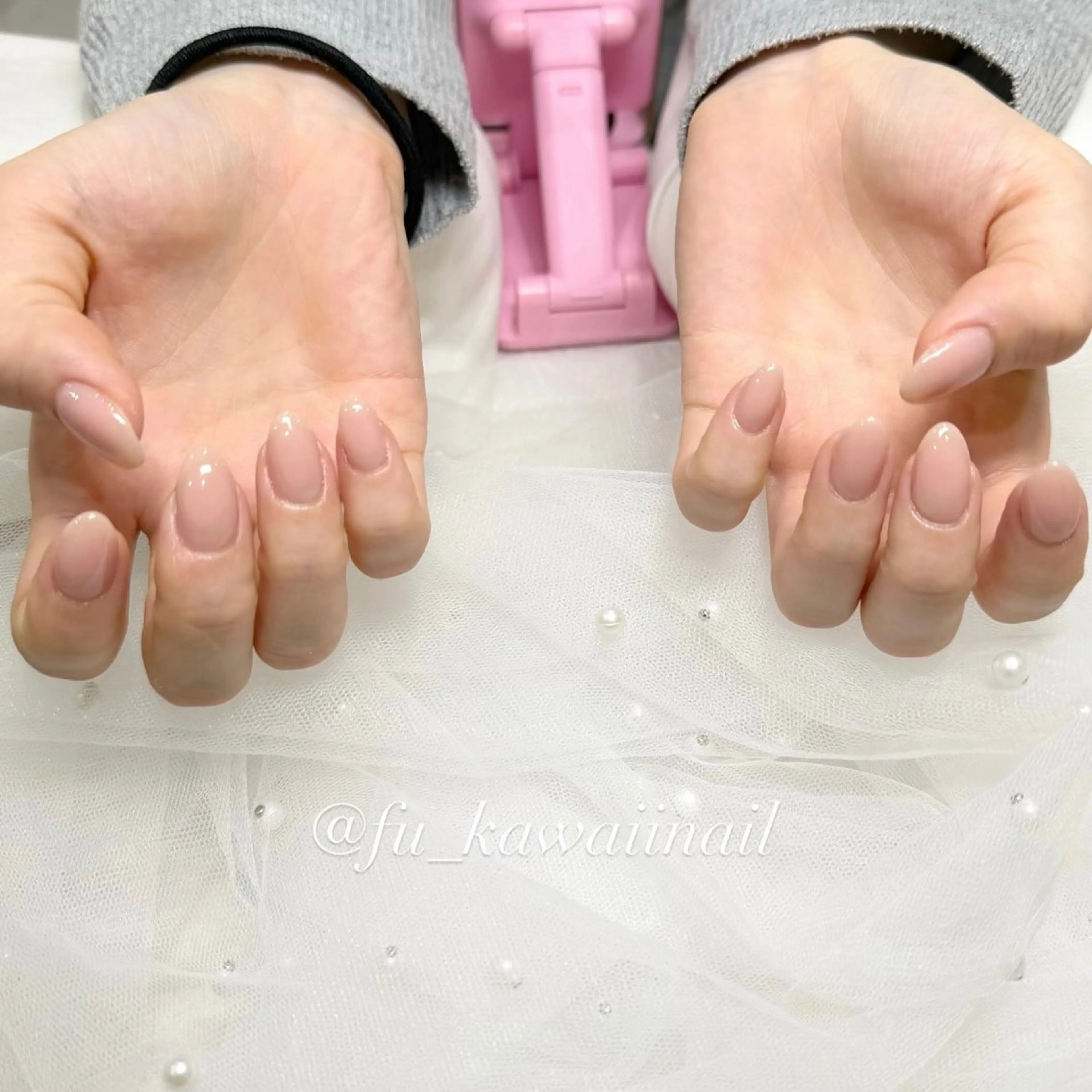 ネイル チークネイル 🪞ヤギフウカ🪞 渋谷ネイルのネイルデザイン