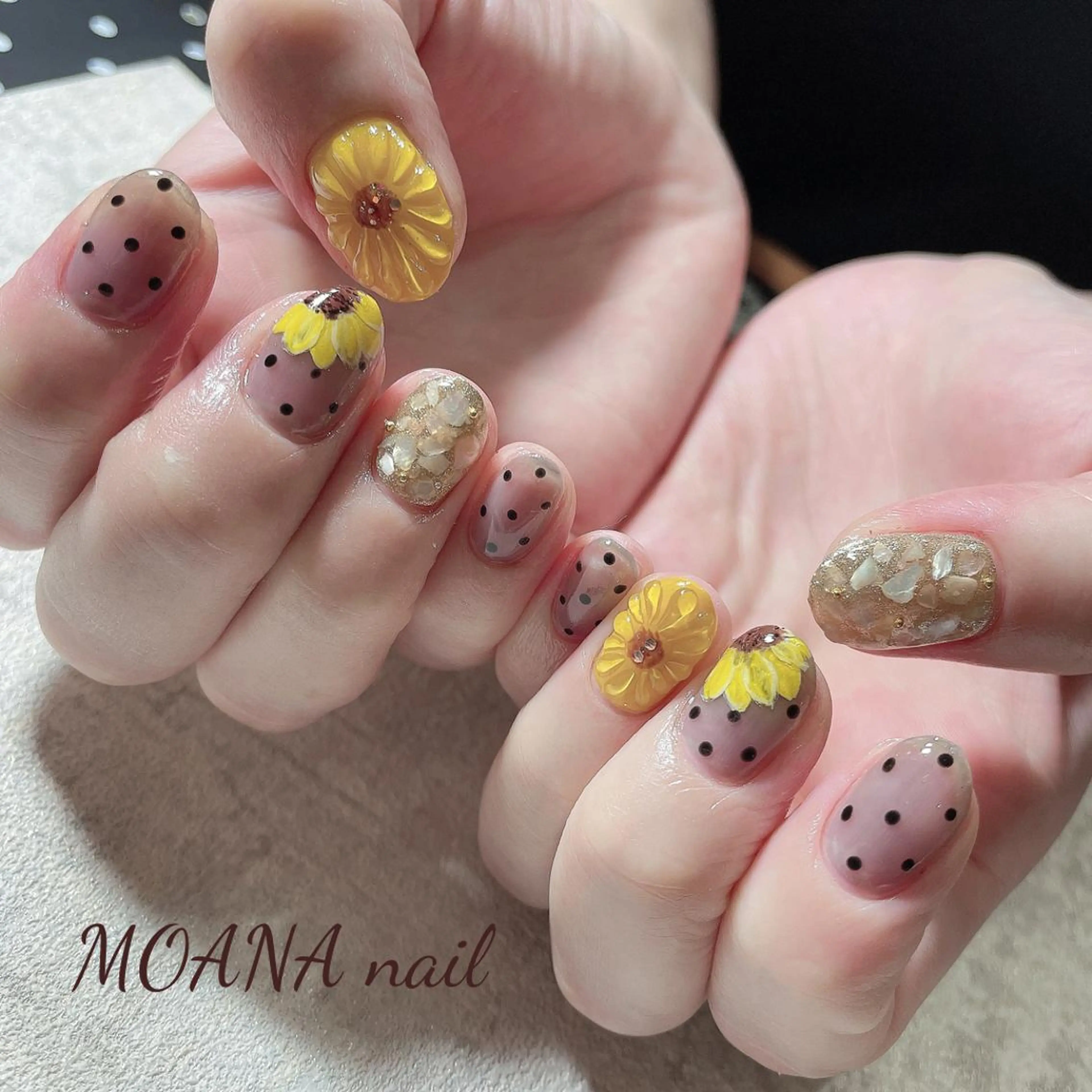 ネイル ハンドネイル MOANA nailのネイルデザイン