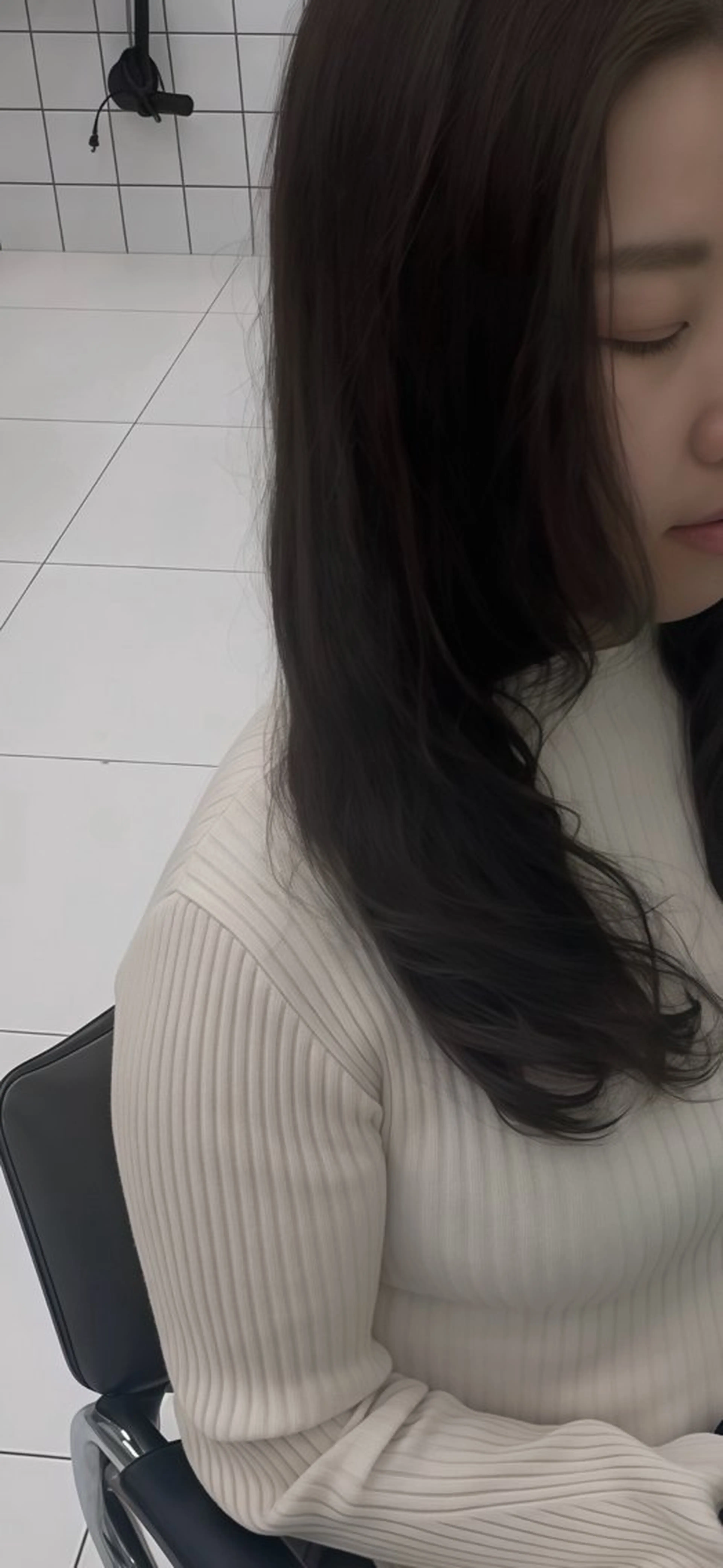 ロング カラー パーマ ブラウンカラー 透明感カラー ヘアカラー 宗形 建哉/渋谷のヘアスタイル