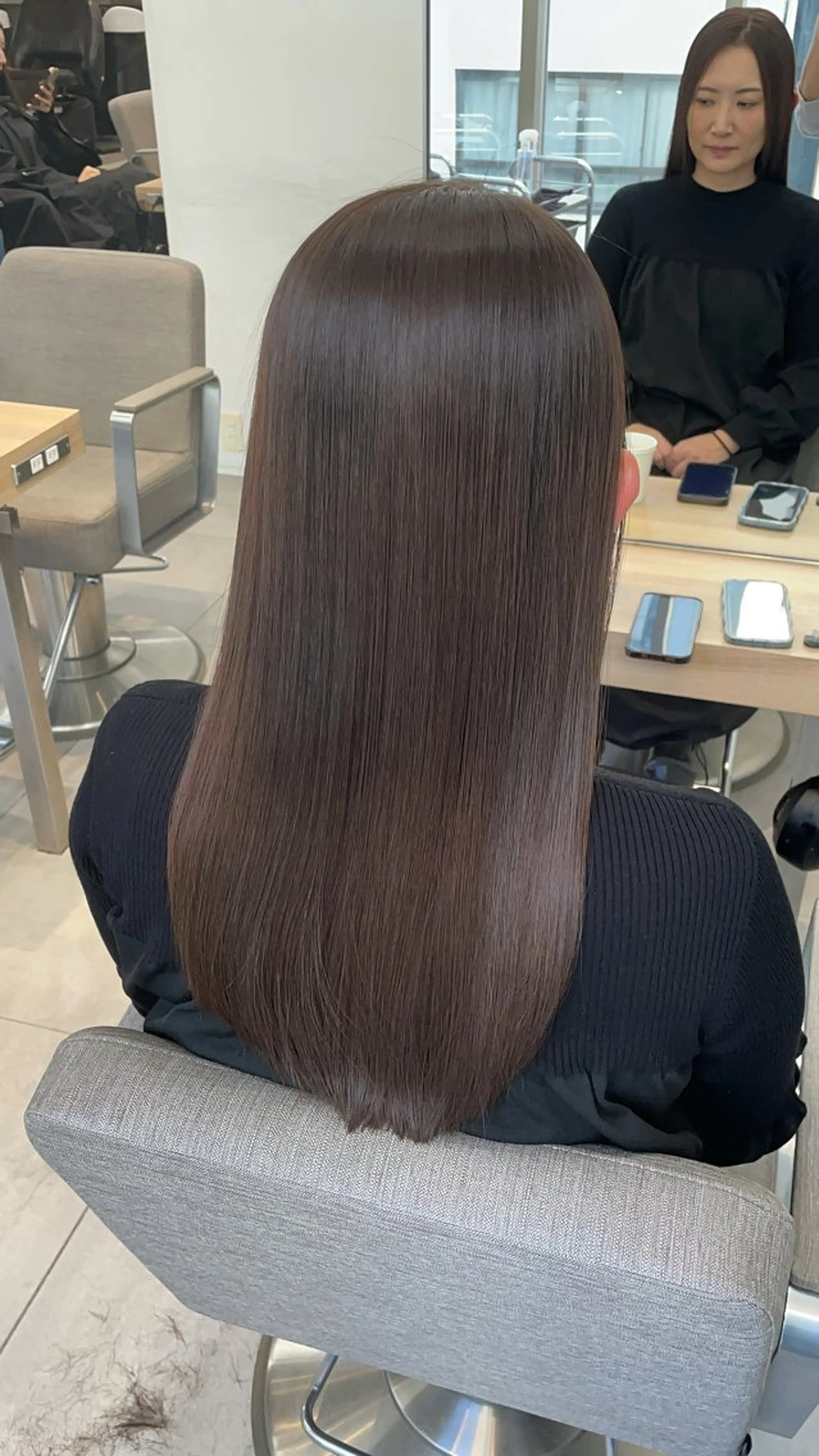 ロング カラー ヘアカラー 縮毛矯正 トリートメント ✨髪質改善✨美髪 矯正🫧小泉のヘアスタイル