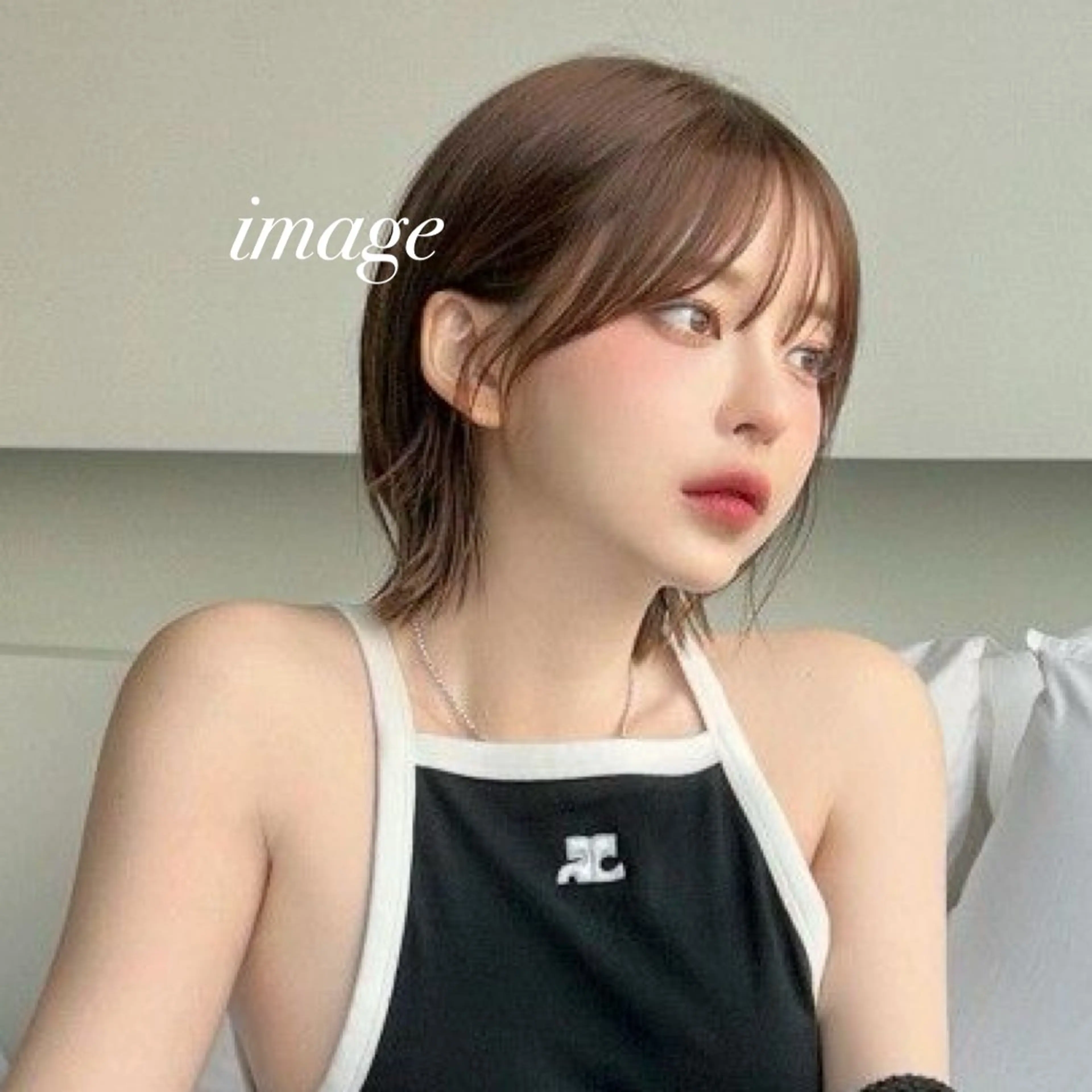 ショート Kurumi🩶銀座 ラベンダーカラー🎀のヘアスタイル