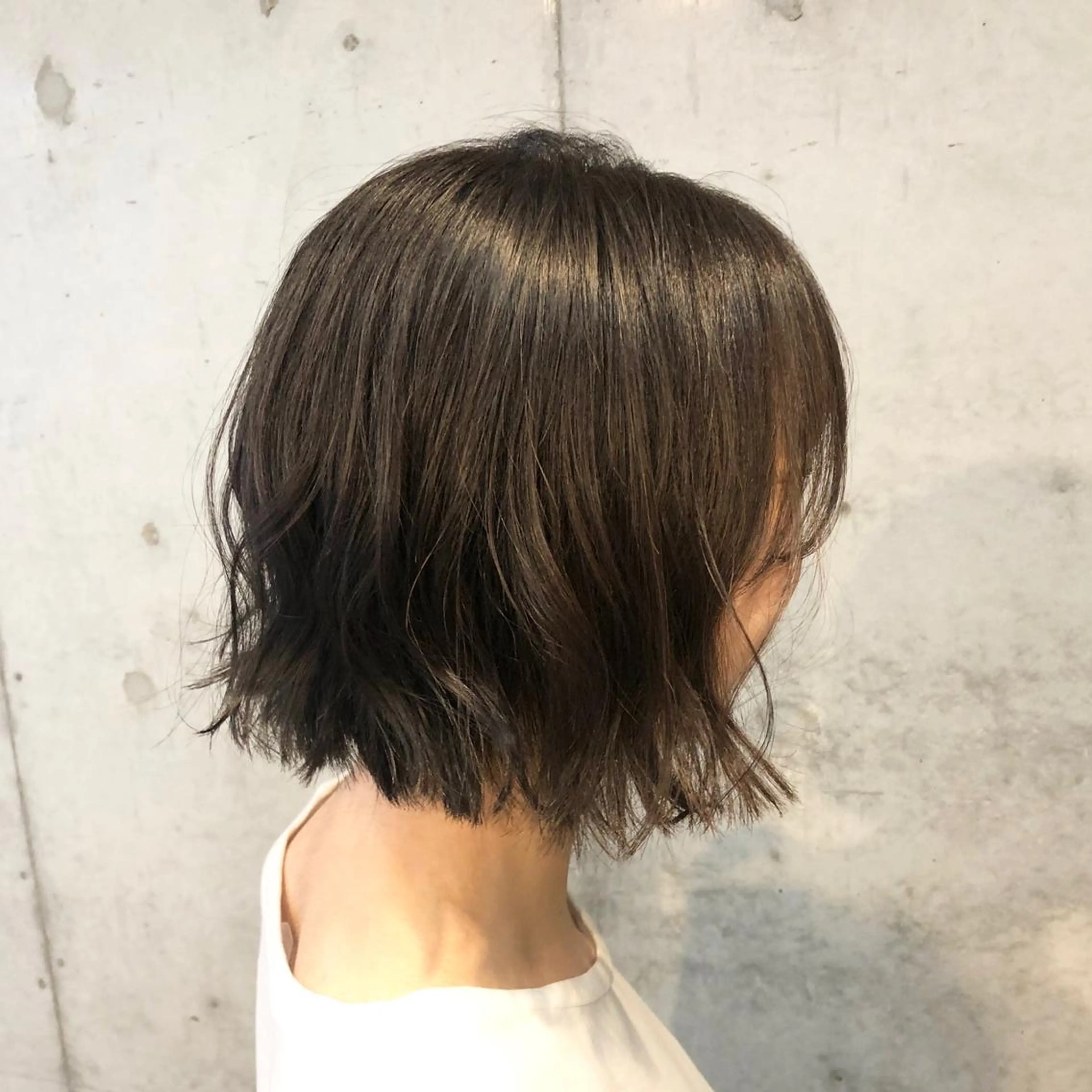 ショート 切りっぱなしボブ ボブ カット トリートメント 圧倒的な質感🧡 髪質改善/丸山晴菜のヘアスタイル