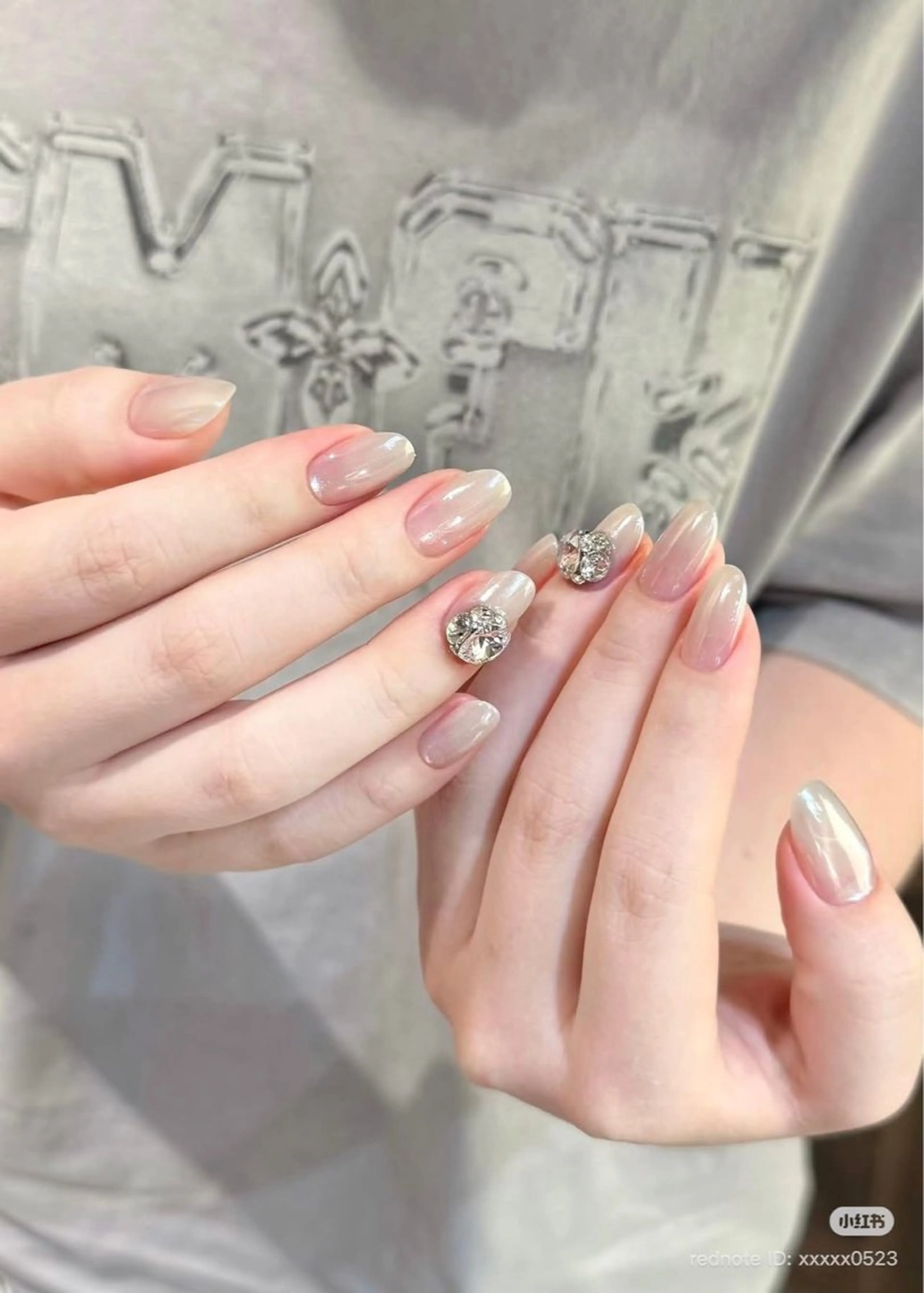 ネイル スカルプネイル ストーンネイル ネイルチップ NiJi Nailsのネイルデザイン