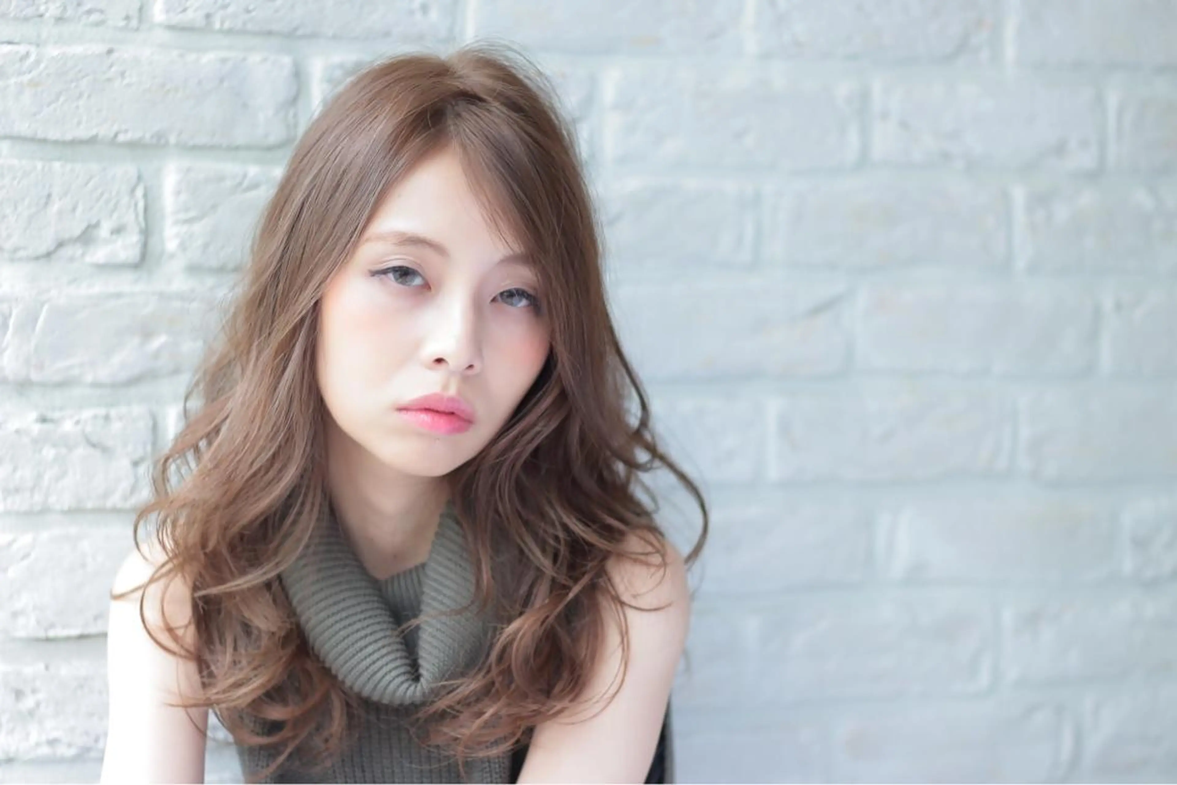 セミロング gite カワムラナオキのヘアスタイル