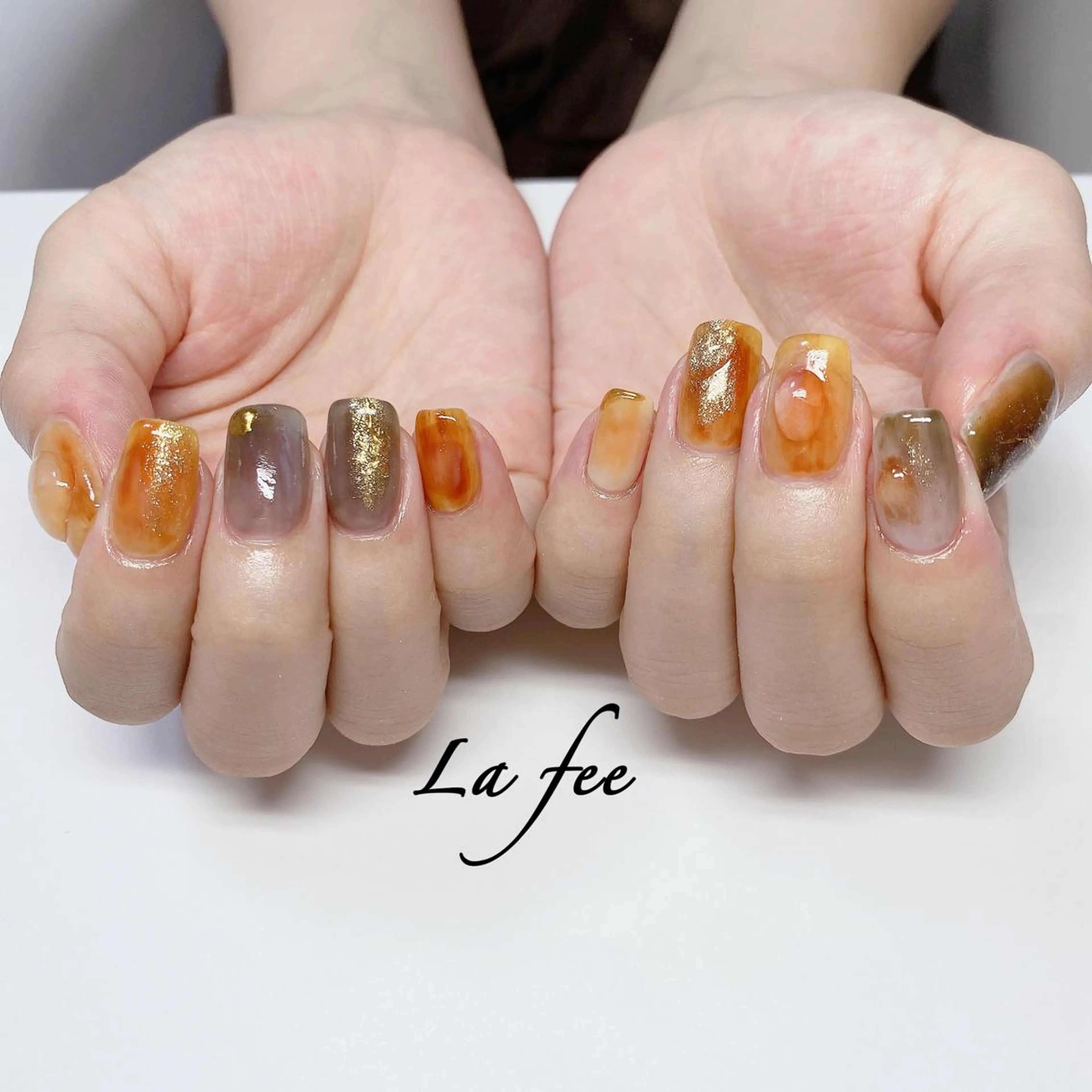 ネイル ニュアンスネイル La feeのネイルデザイン