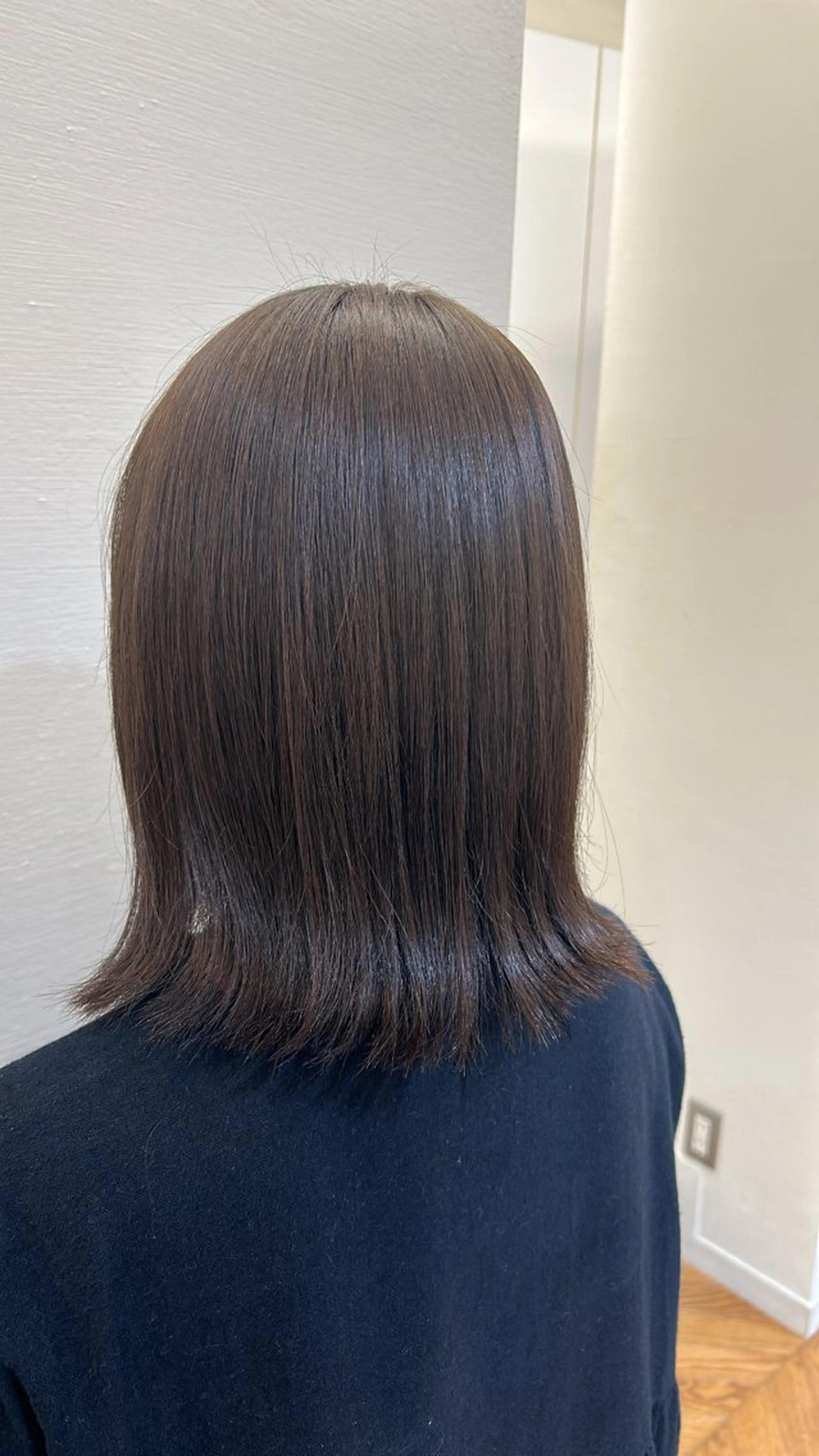 ミディアム カラー 透明感カラー bnd_bnd アイのヘアスタイル