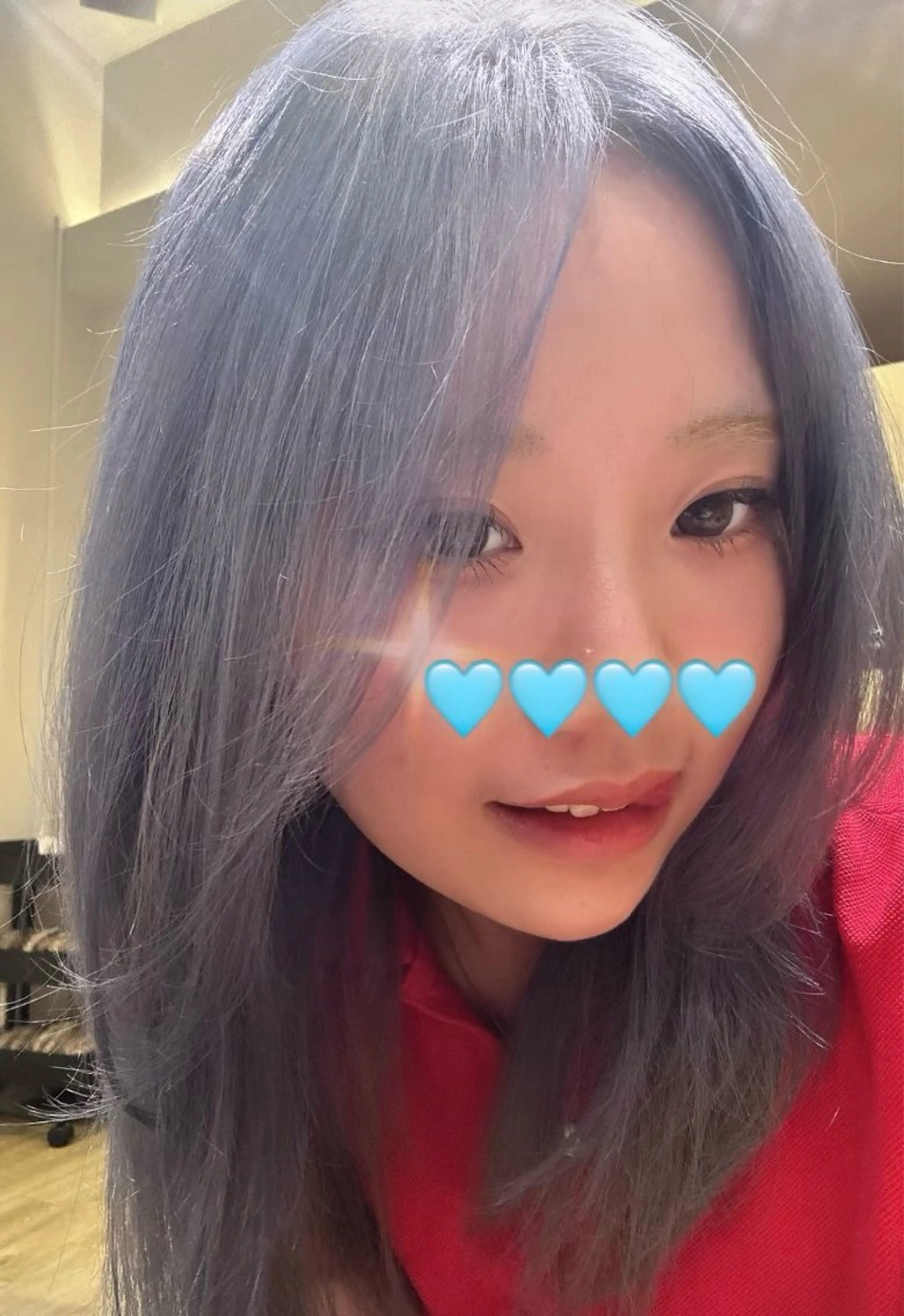 カラー 棟方 世奈のヘアスタイル