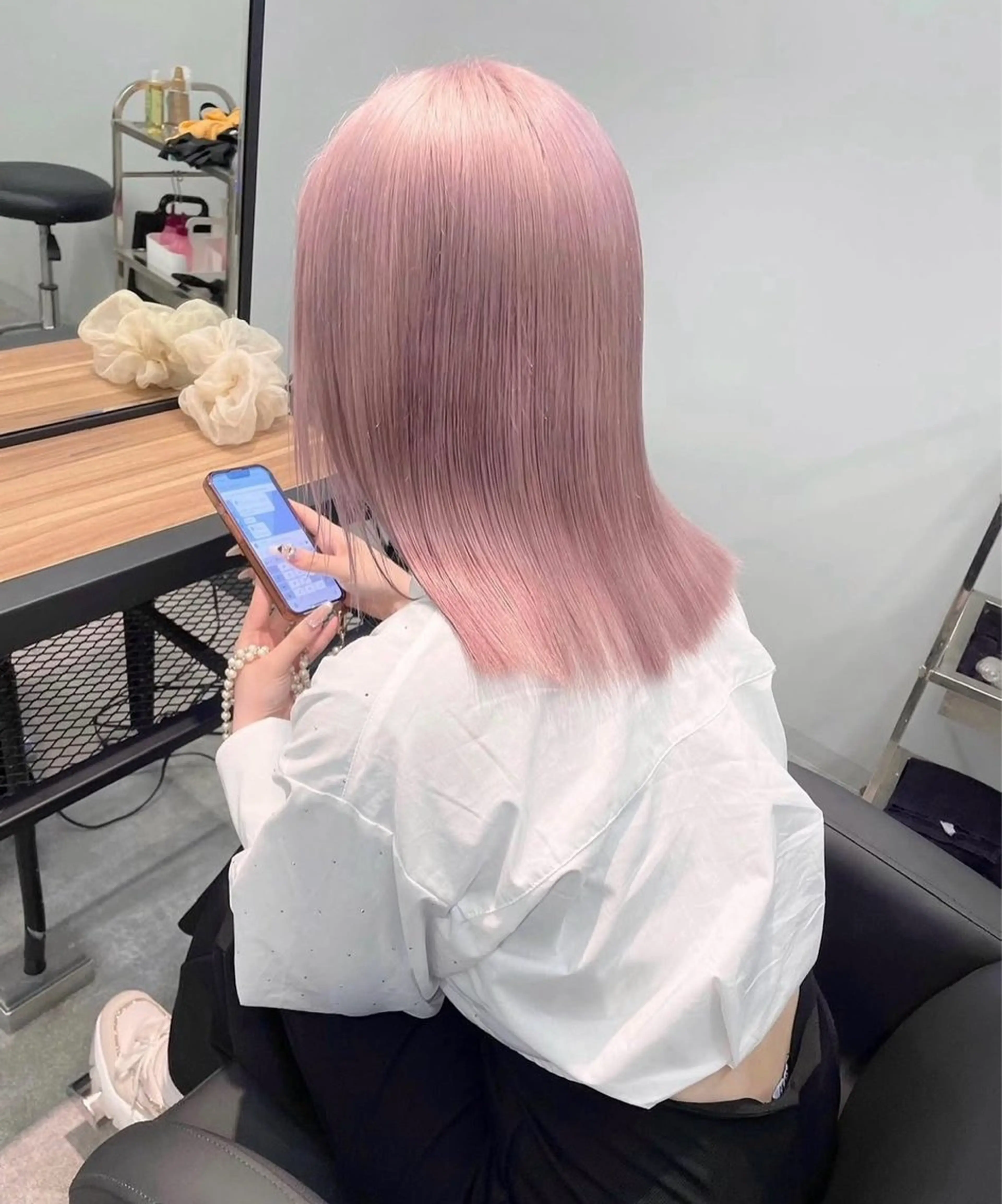 ハイブリーチカラーの写真