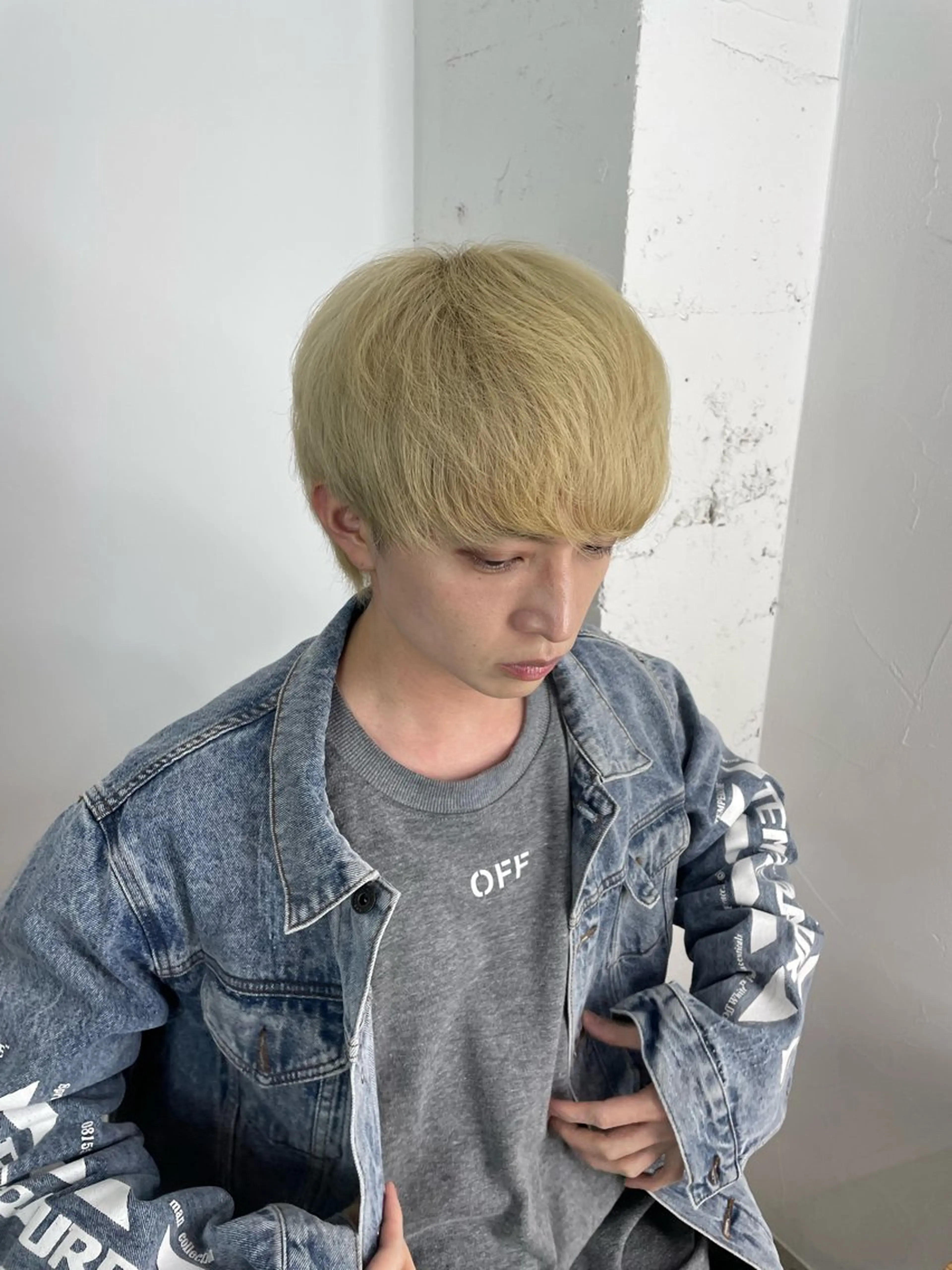 メンズ SALOWIN原宿AROA店所属・縮毛矯正、 押野七大のヘアスタイル