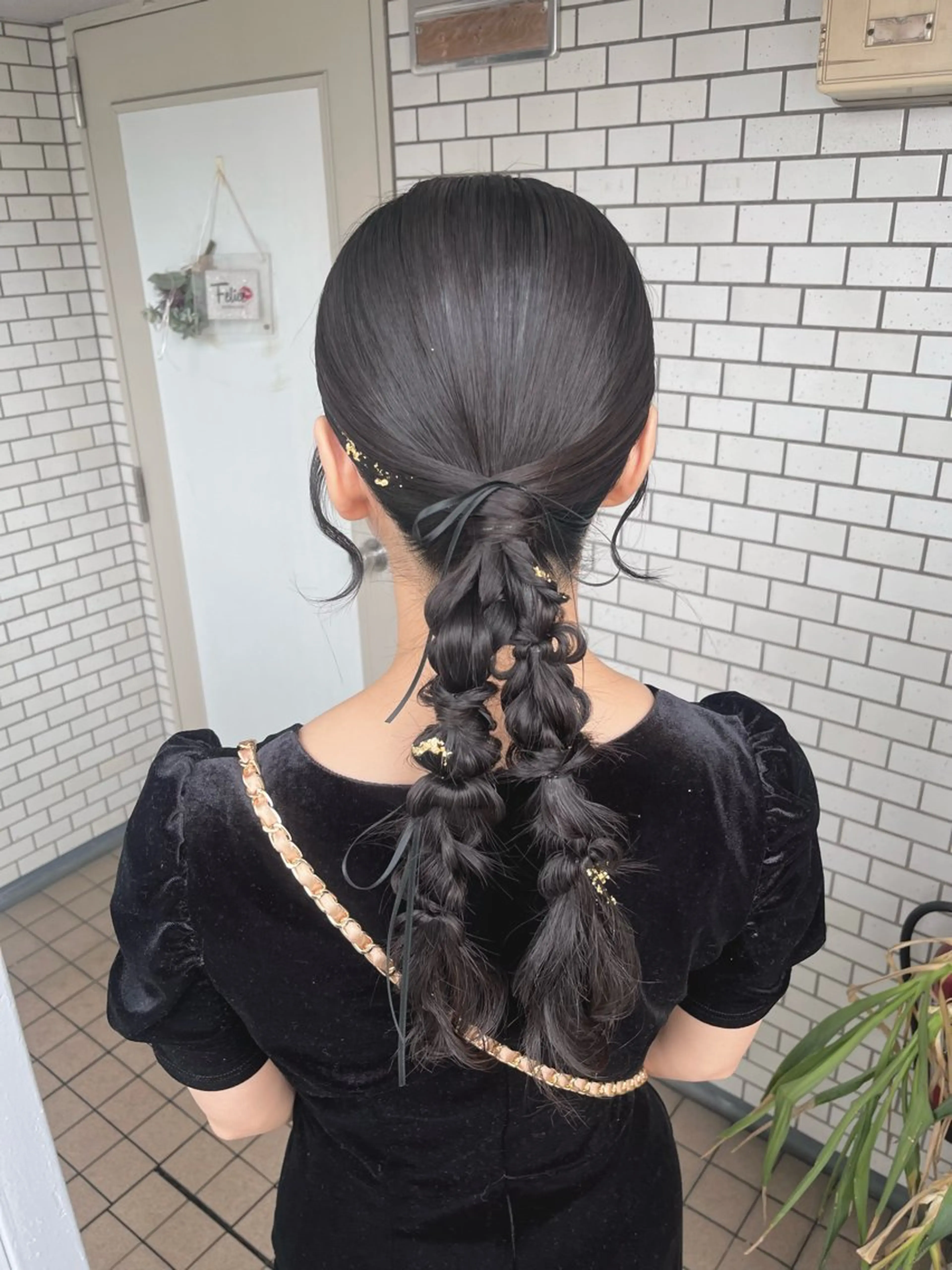 ロング 参列♡デートゆるふわ ヘアメイク🎀みゆうのヘアスタイル
