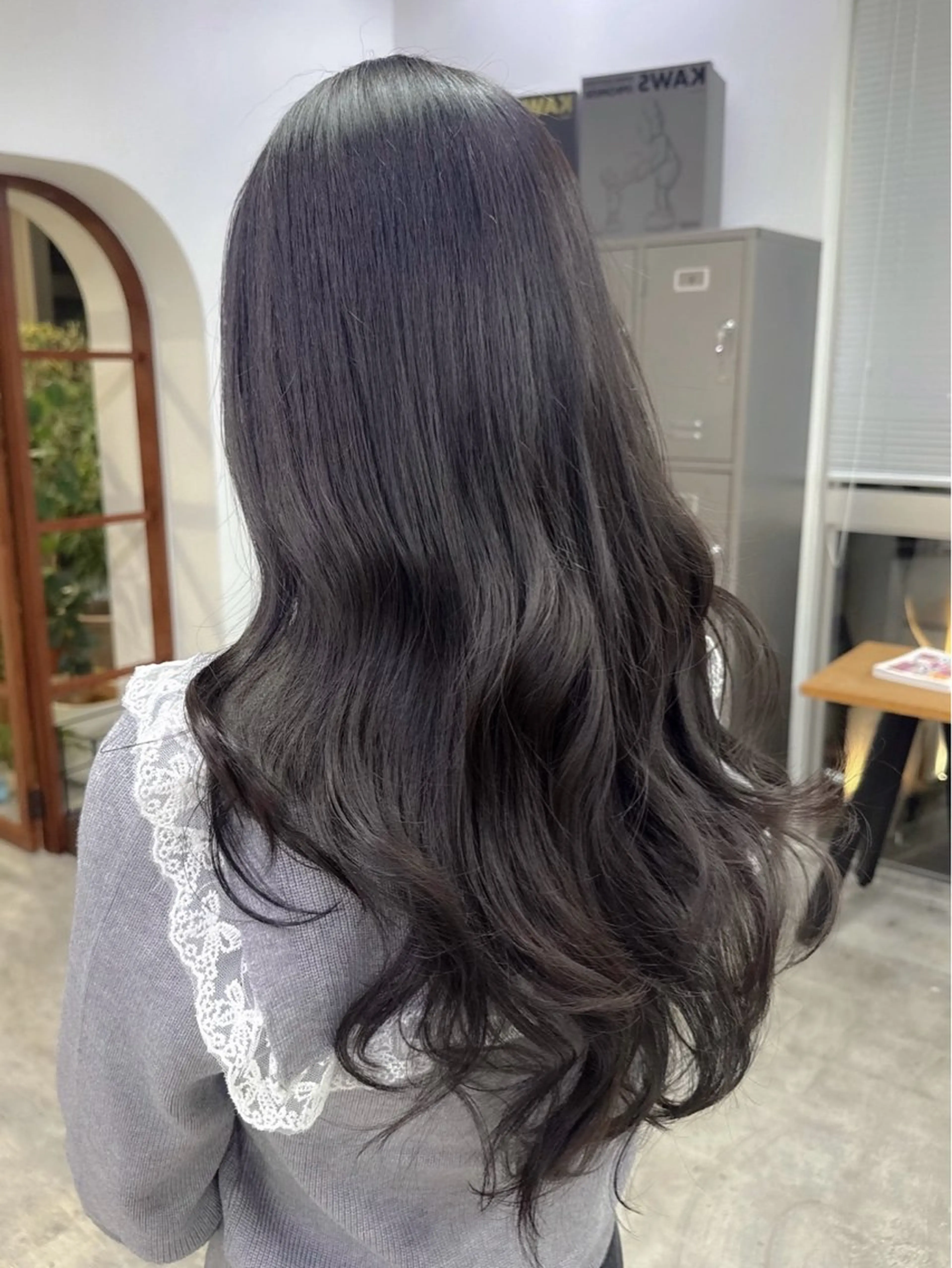 ロング アッシュ かおり/Sopi/ 透明感カラーのヘアスタイル