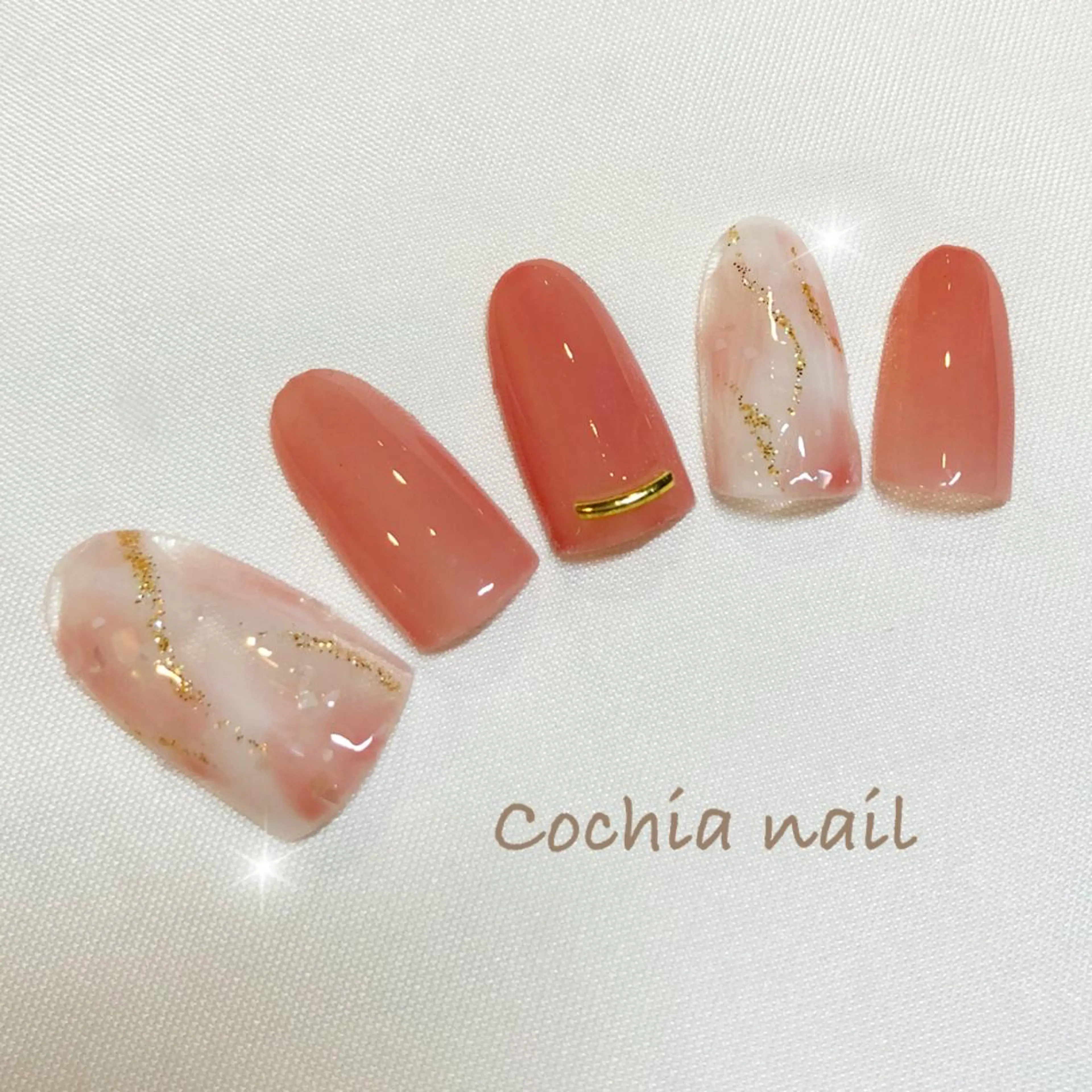 ネイル ハンドネイル ☆Cochia nail☆のネイルデザイン