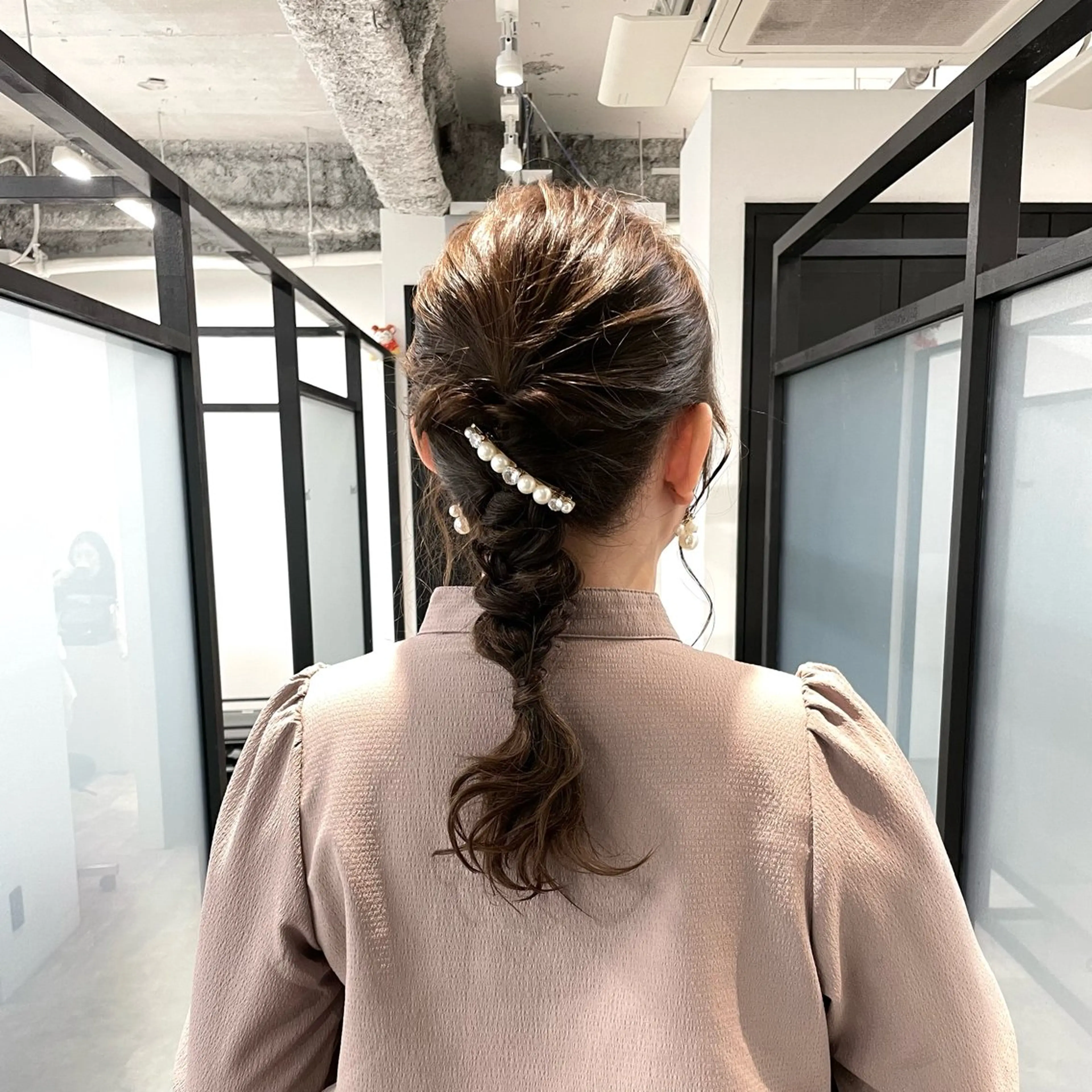 ロング 山口滉斗/艶カラー 縮毛矯正/髪質改善のヘアスタイル