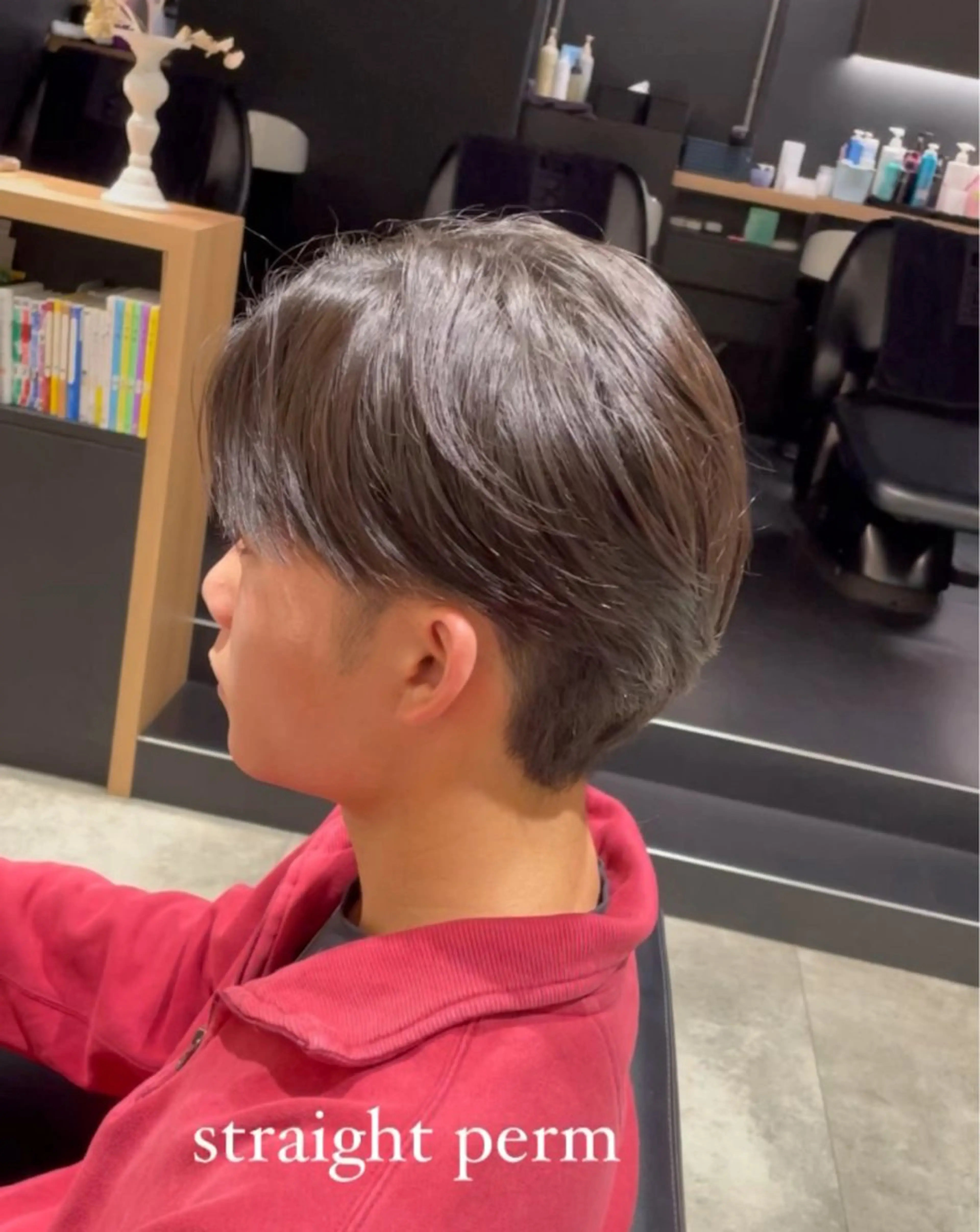 メンズ 酸性ストレート 長町/酸性ストレート /曲がる縮毛矯正のヘアスタイル