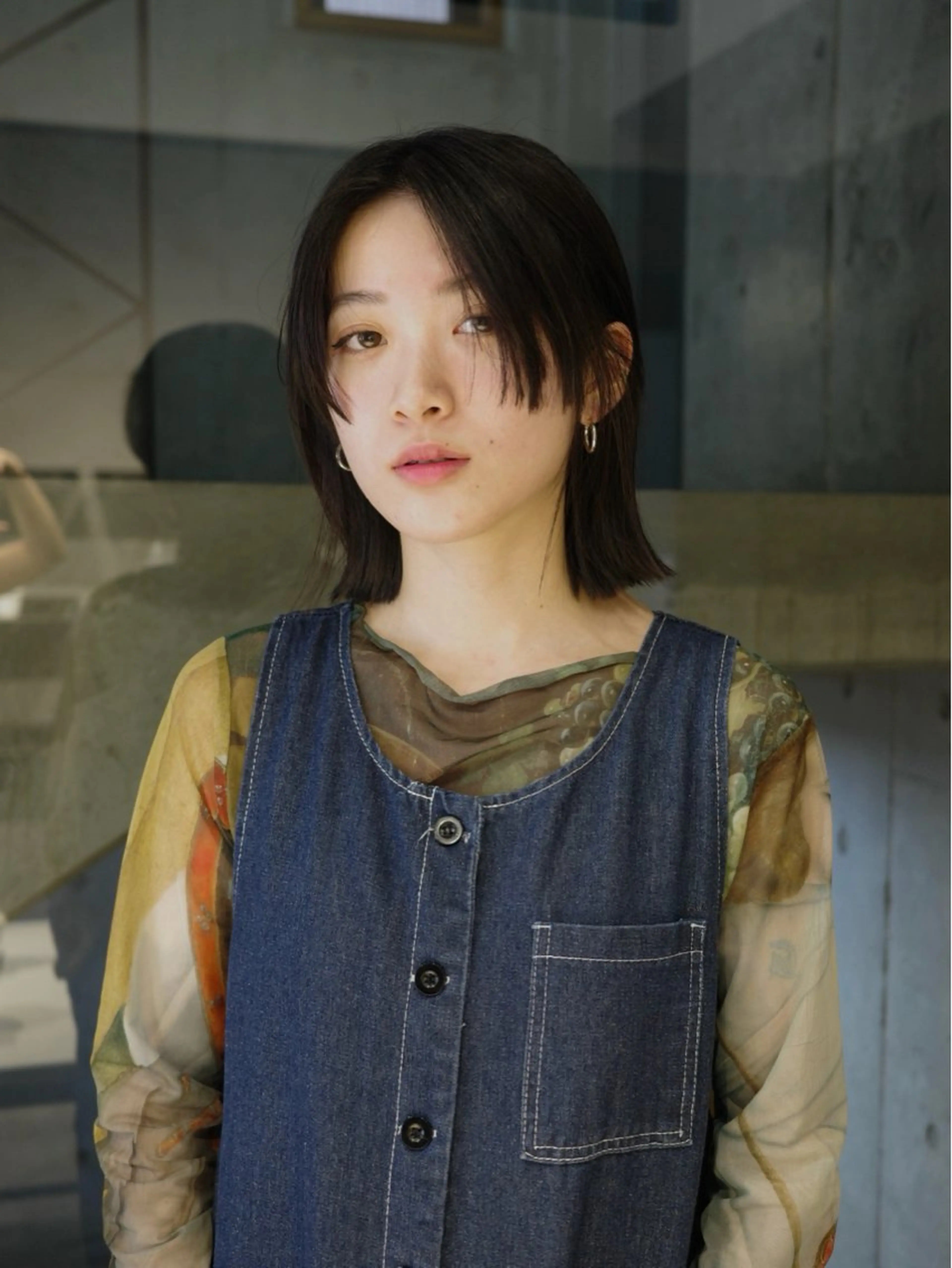 ミディアム nero中村 想のヘアスタイル
