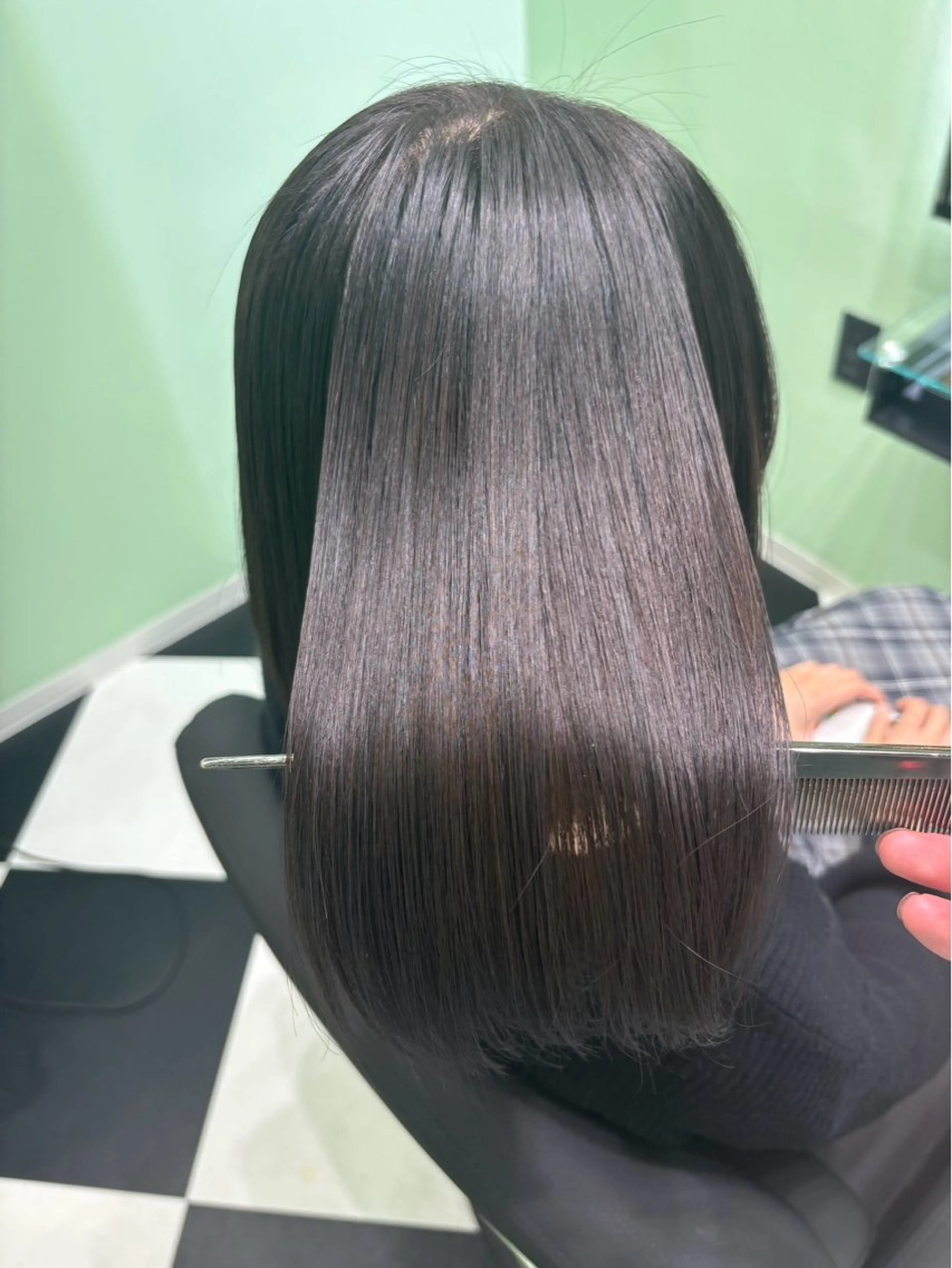 【髪質改善・ダメージに気にされる方向け】🌼ダメージレスカラー+酸熱トリートメント🌼の写真