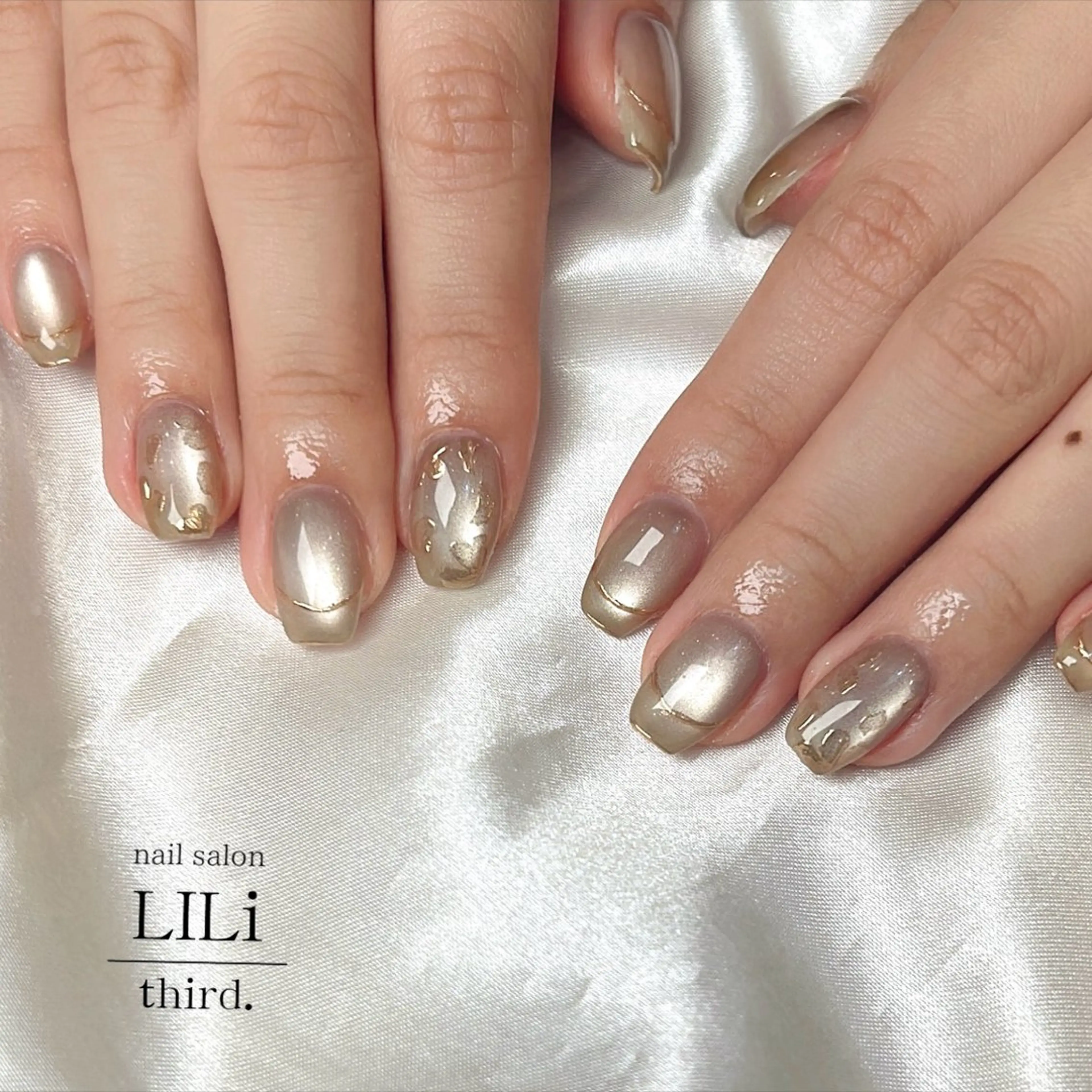 ネイル フラワーネイル フレンチネイル マグネットネイル ミラーネイル ハンドネイル Saya ᵕ̈*のネイルデザイン